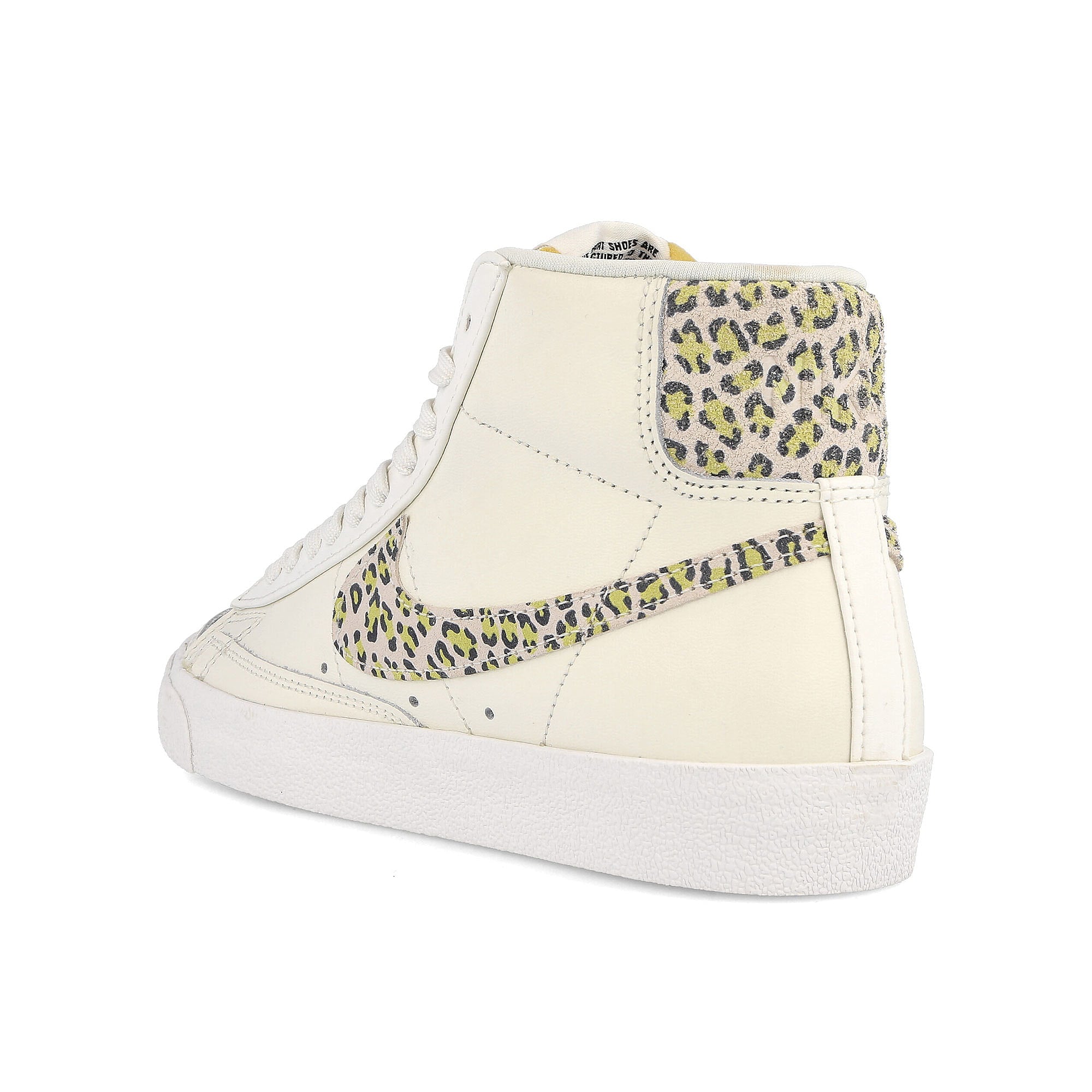 Nike wmns blazer mid 77 se Sail-Sail - Light Lemon Twist - Black Mid Top Sneakers Material | Overkill