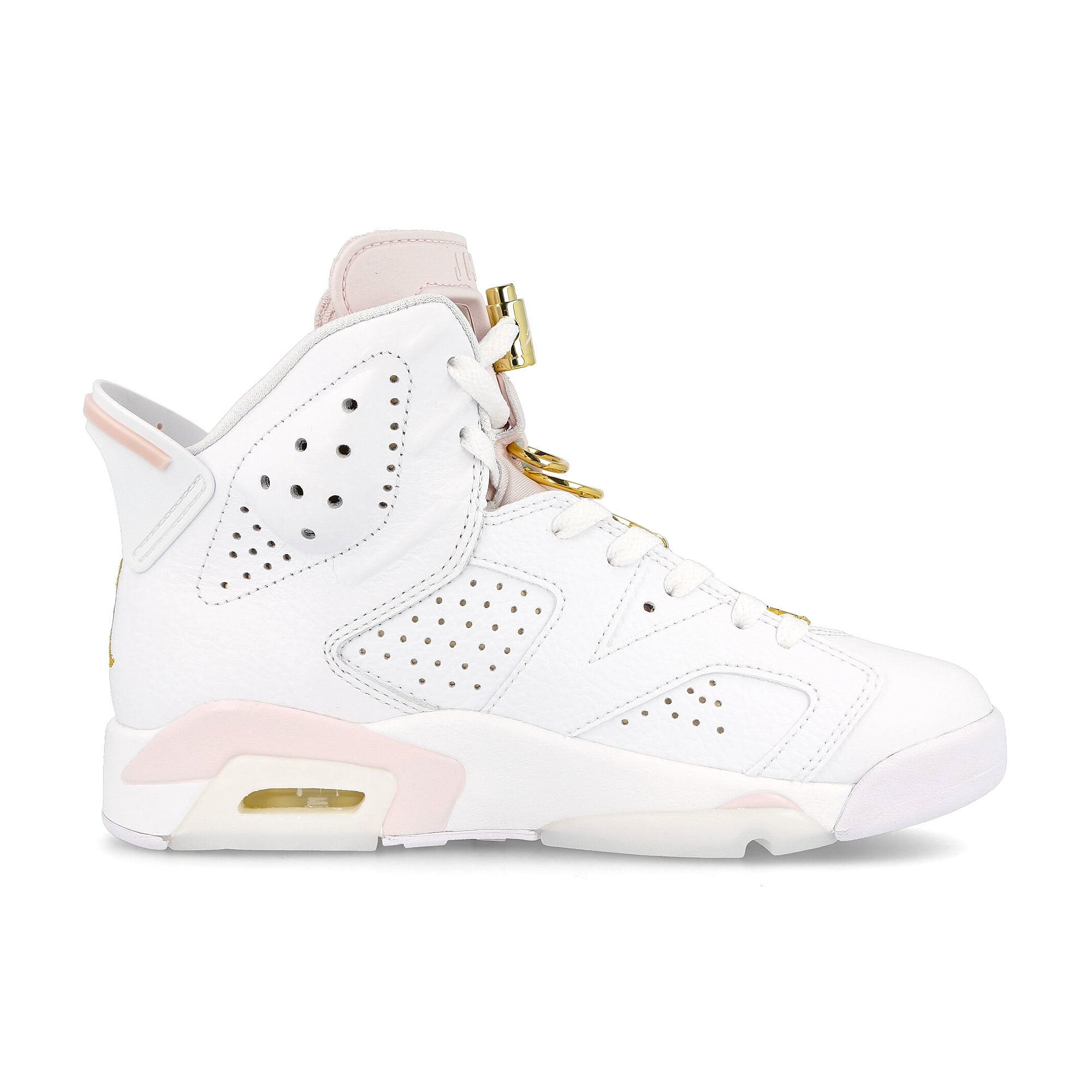 Jordan Wmns Air Jordan 6 Retro White / Metallic Gold - Barely Rose - Sail Material | Overkill