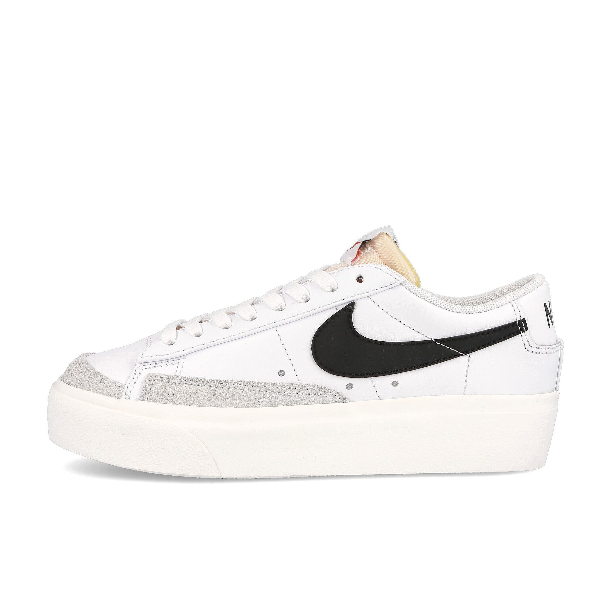 Nike wmns blazer low platform White-Black - Sail - Team Orange Low Top Sneakers DJ0292 101 | Overkill