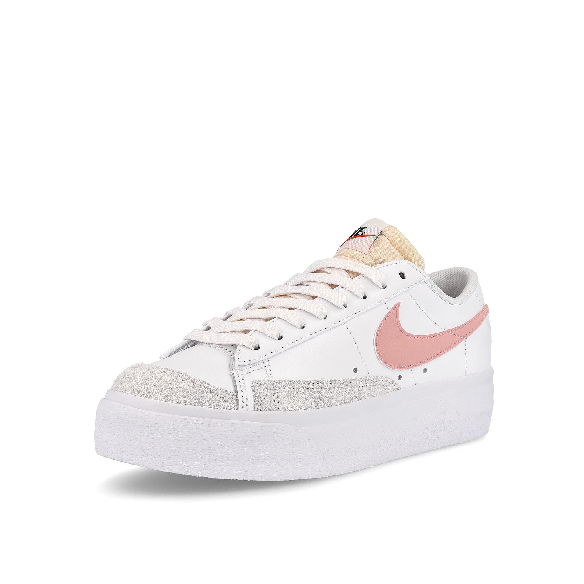 Nike wmns blazer low platform White / Pink Glaze - Summit White - Black Detailfoto | Overkill