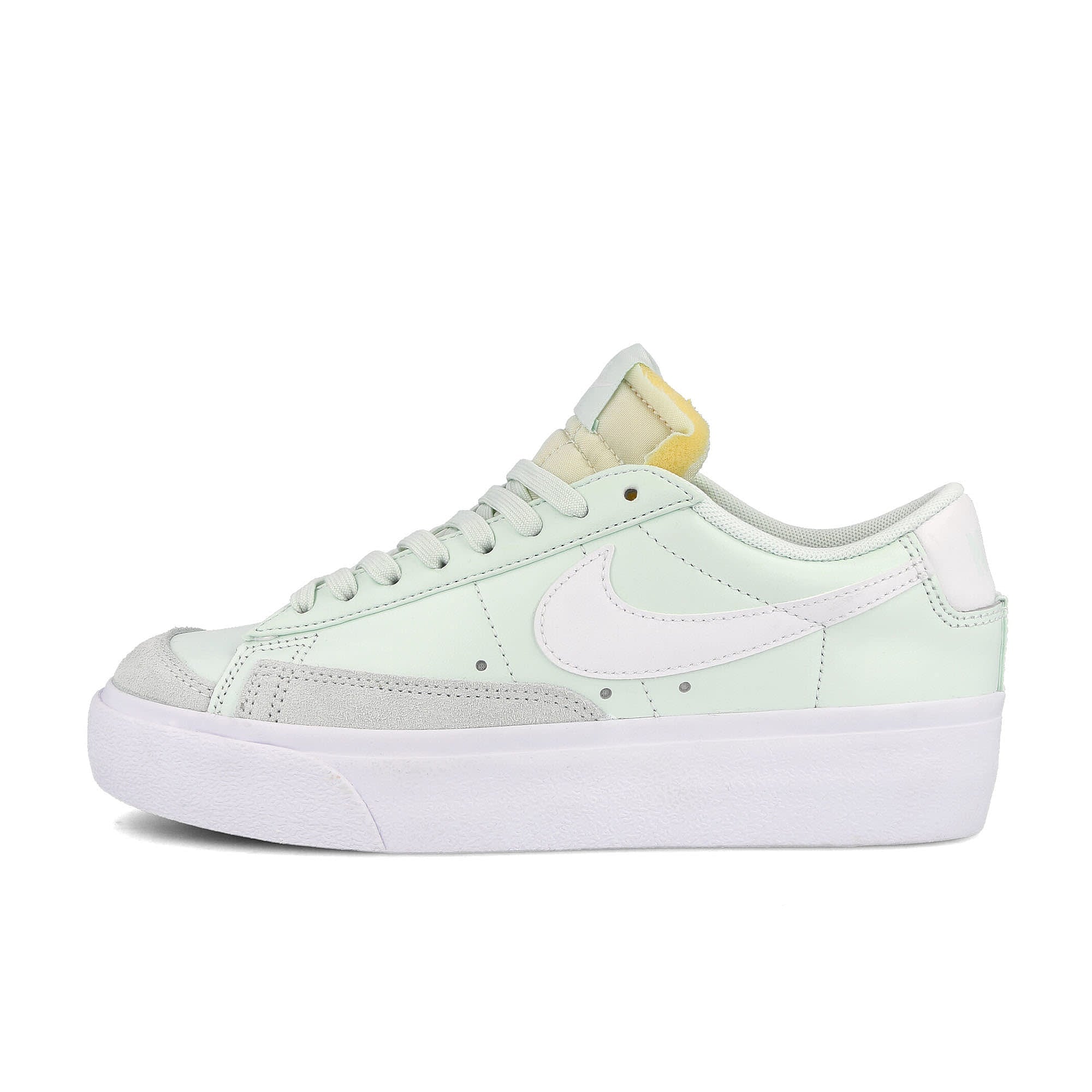 Nike wmns blazer low platform Barely Green-White - Barely Green Low Top Sneakers DJ0292 300 | Overkill