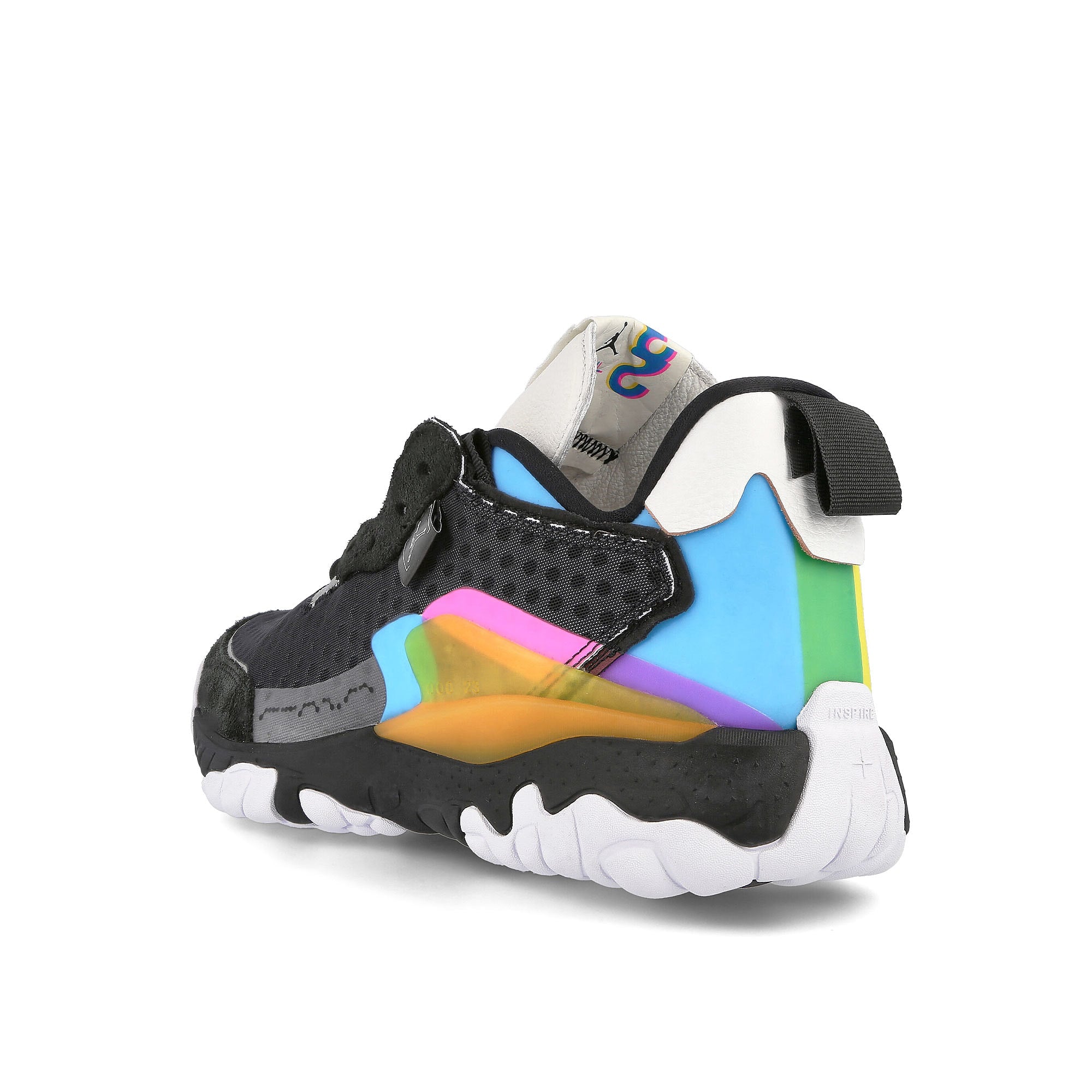 Jordan Air Jordan Delta 2 SP Black-White - Blue Hero - Pink Blast Sneakers Material | Overkill