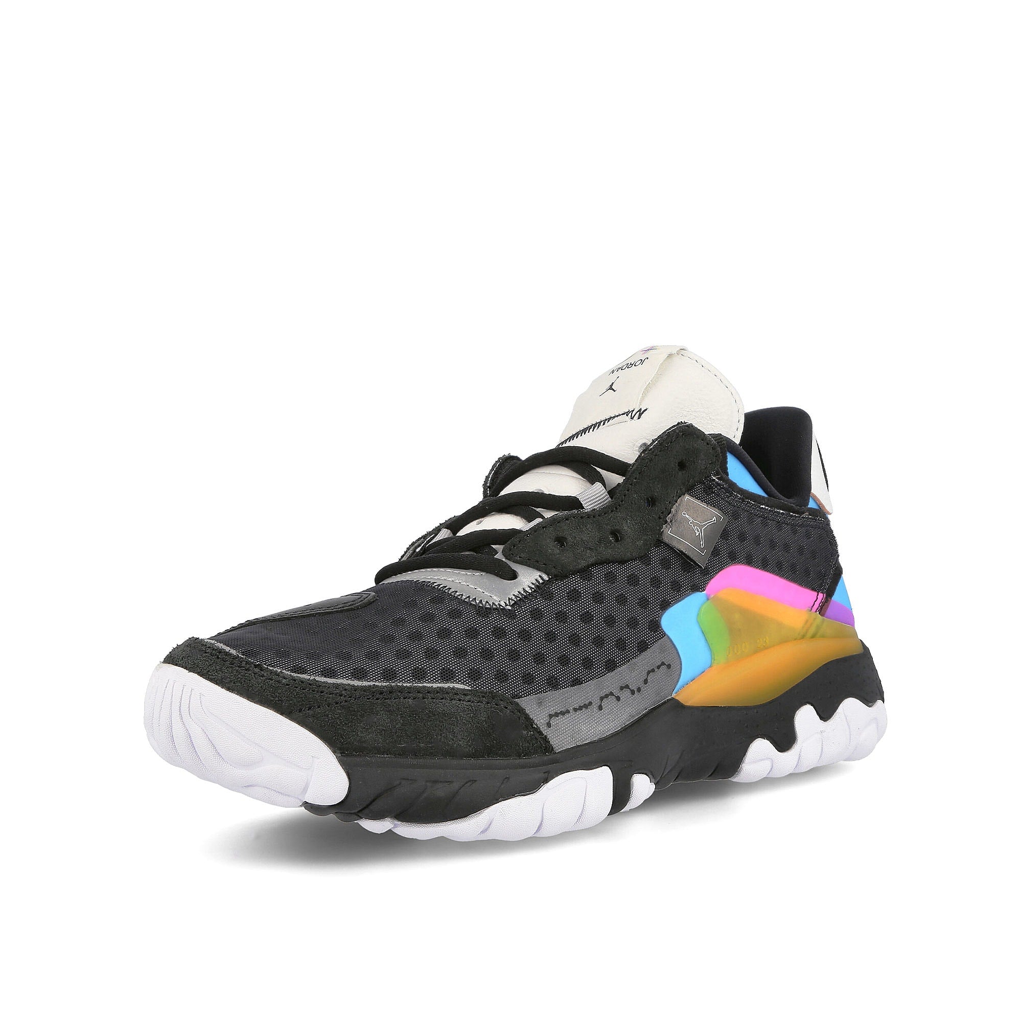 Jordan Air Jordan Delta 2 SP Black-White - Blue Hero - Pink Blast Sneakers Close Up | Overkill