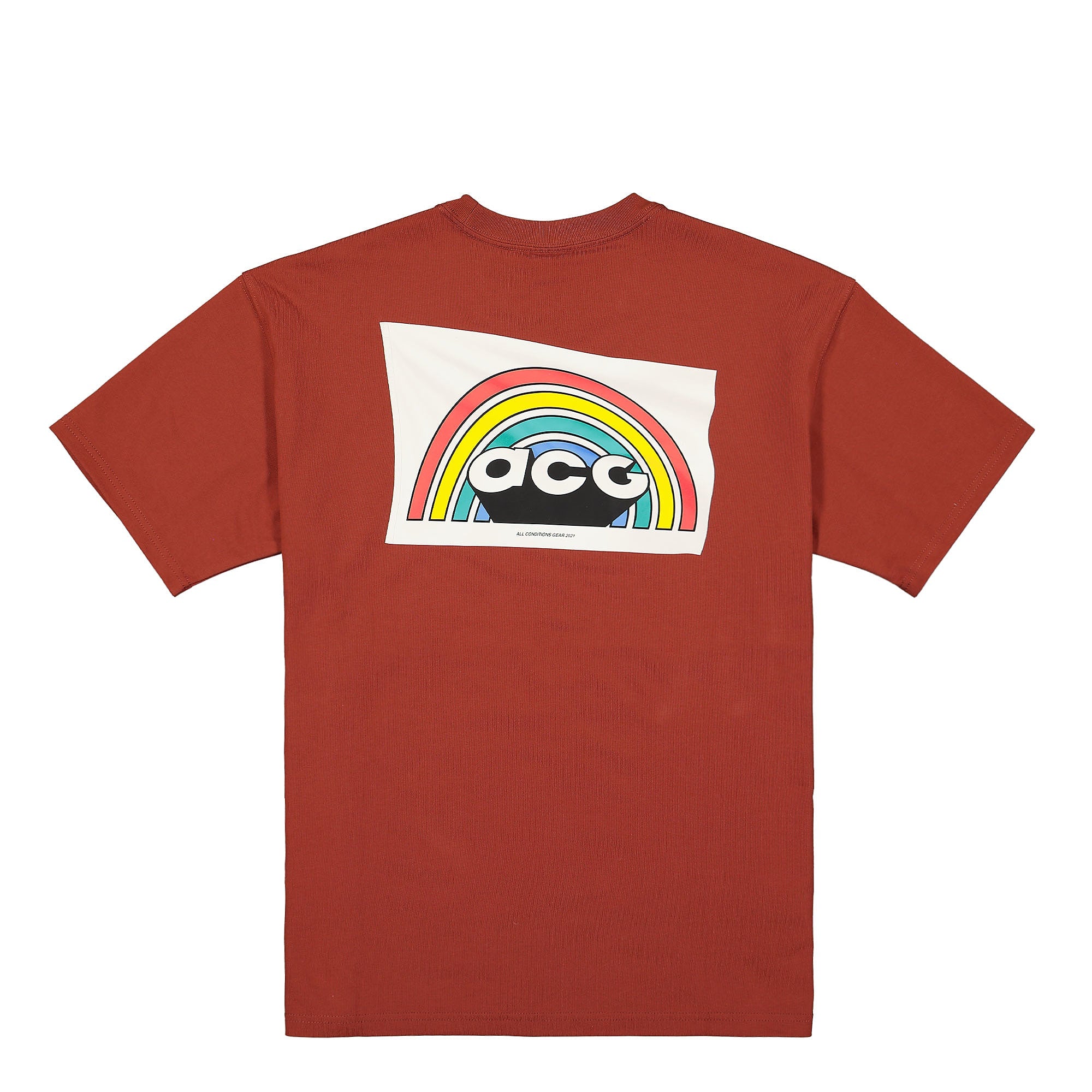 Nike NRG ACG SS Flag Tee Redstone T-Shirts Material | Overkill