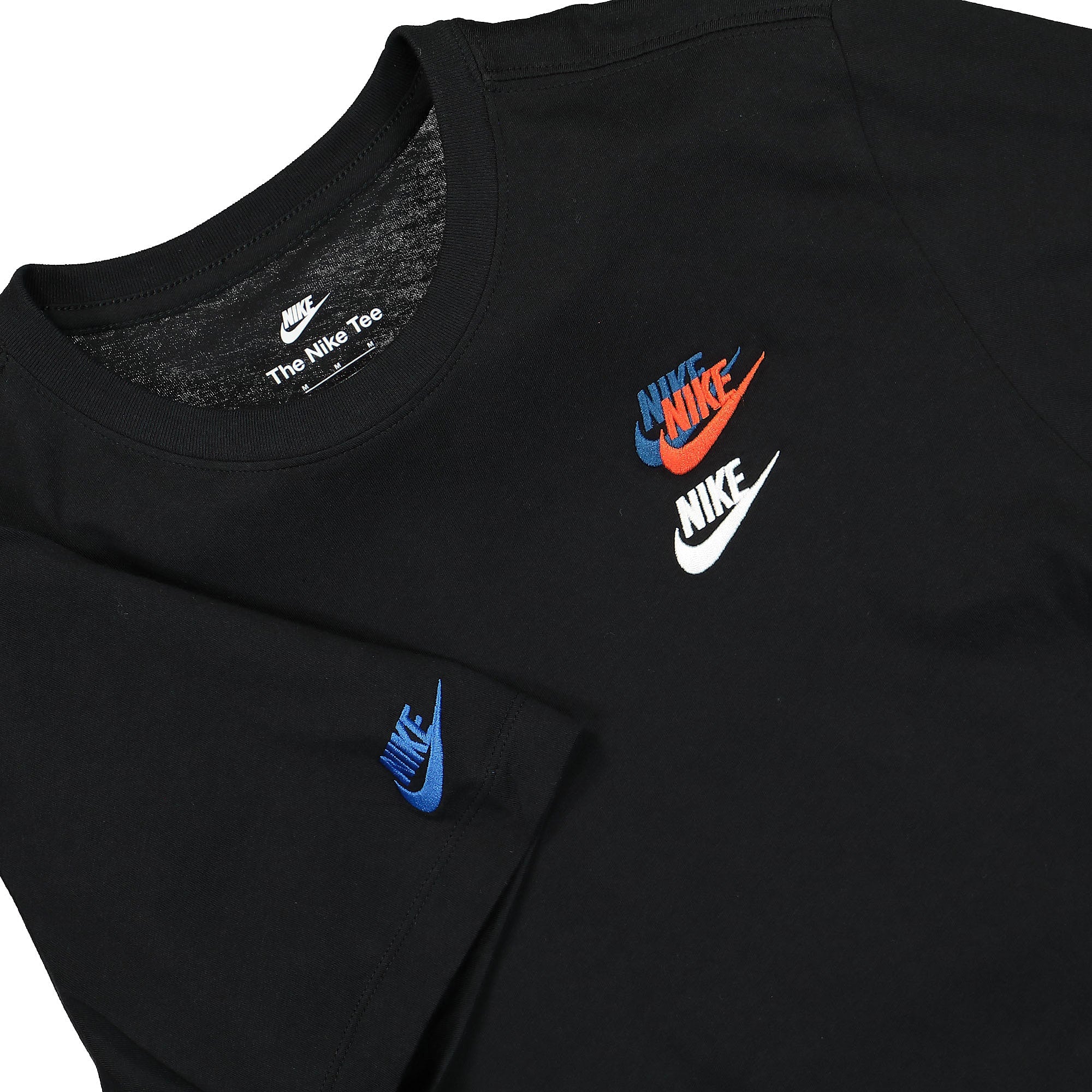 Nike NSW Club Essentials Tee Black T-Shirts Close-up | Overkill