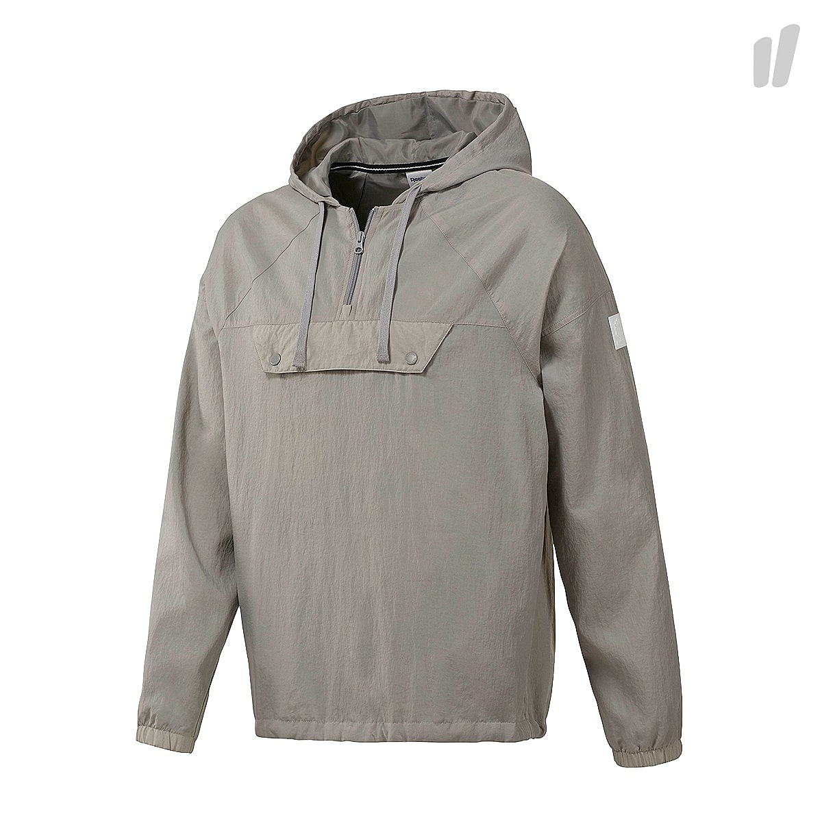 Reebok ES 1/2 Zip OTH Solid Grey Windbreaker DJ1924 | Overkill