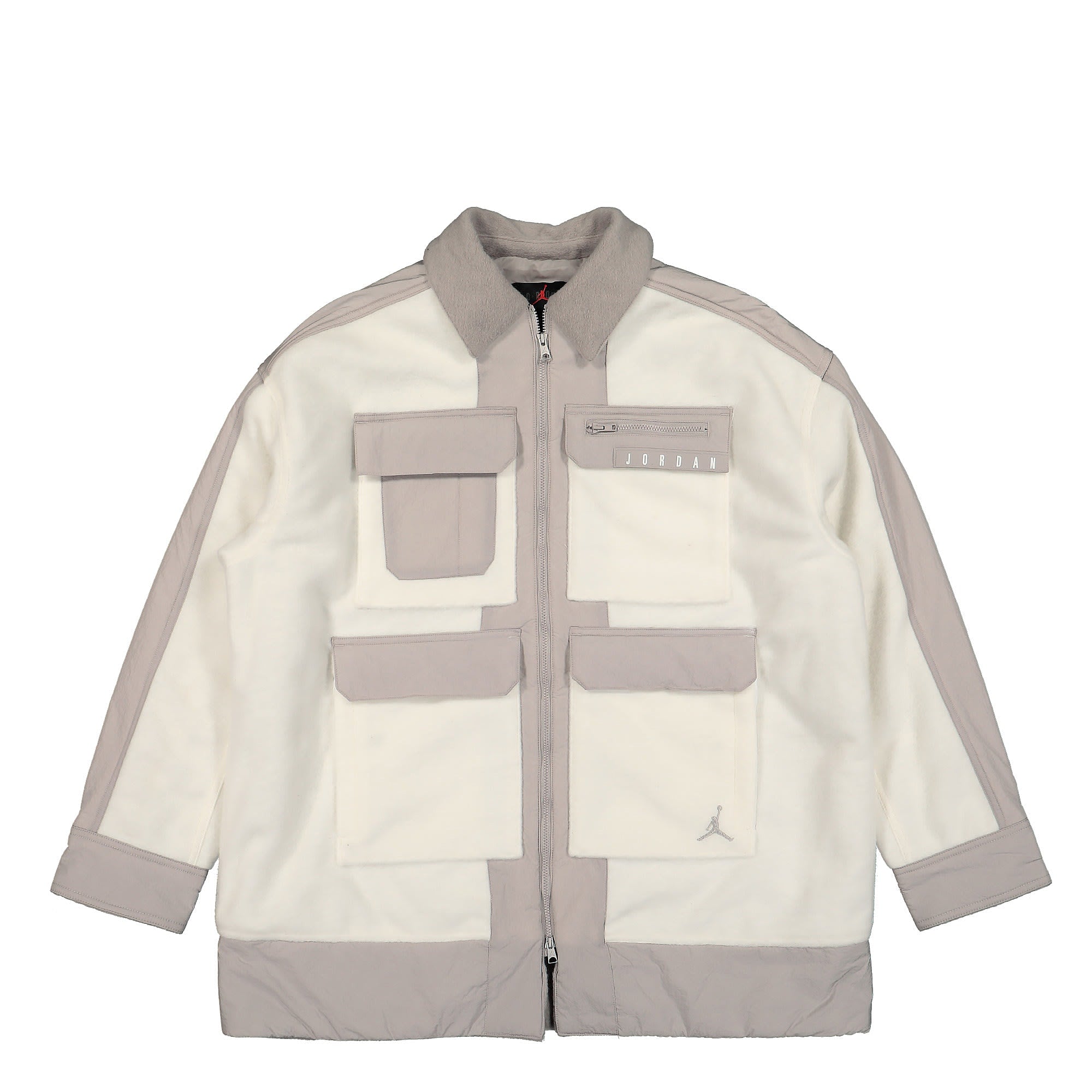 Jordan Wmns Air Jordan Cozy Girl Jacket Summit White / College Grey / College Grey Jackets DJ2722 121 | Overkill