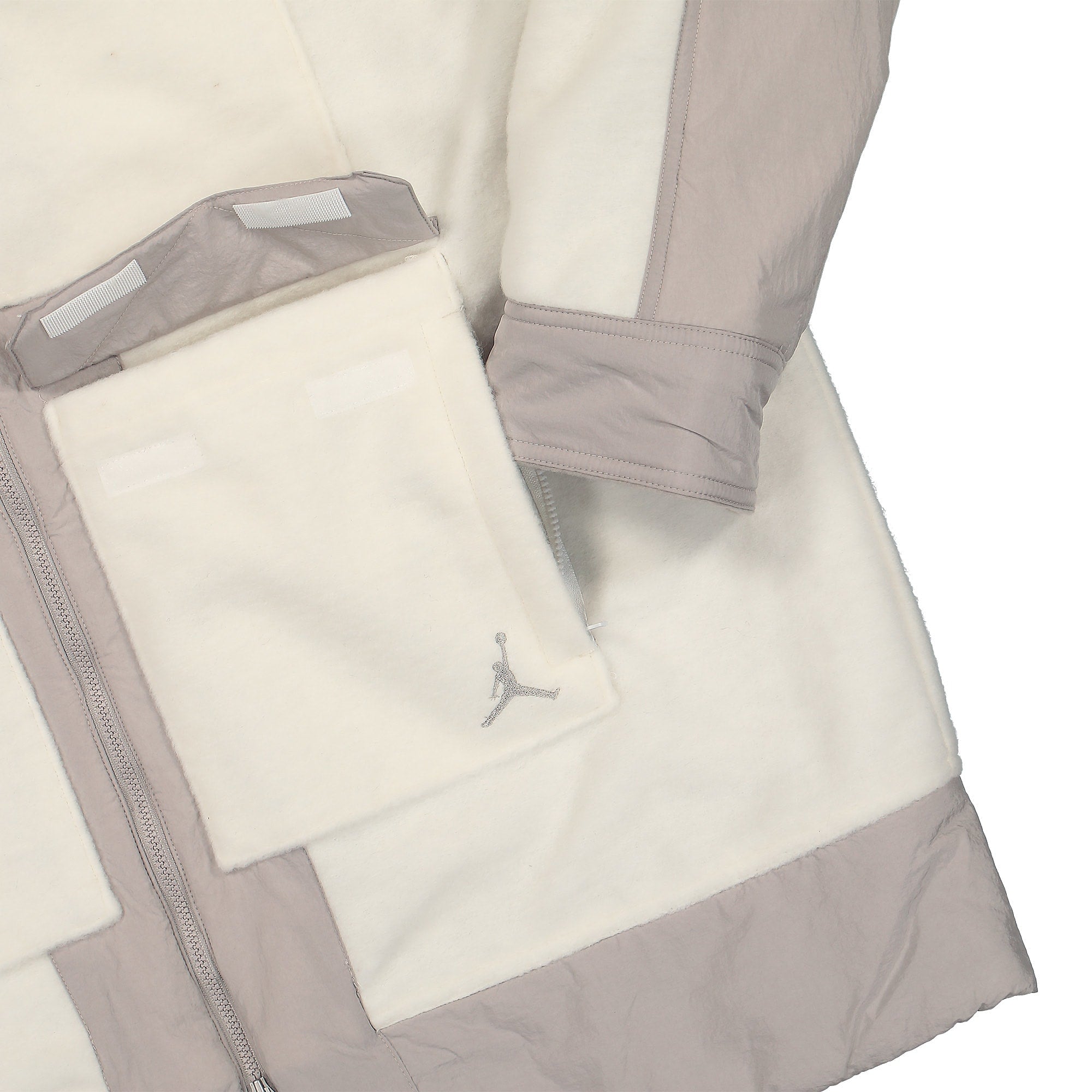 Jordan Wmns Air Jordan Cozy Girl Jacket Summit White / College Grey / College Grey Jackets Detailfoto | Overkill