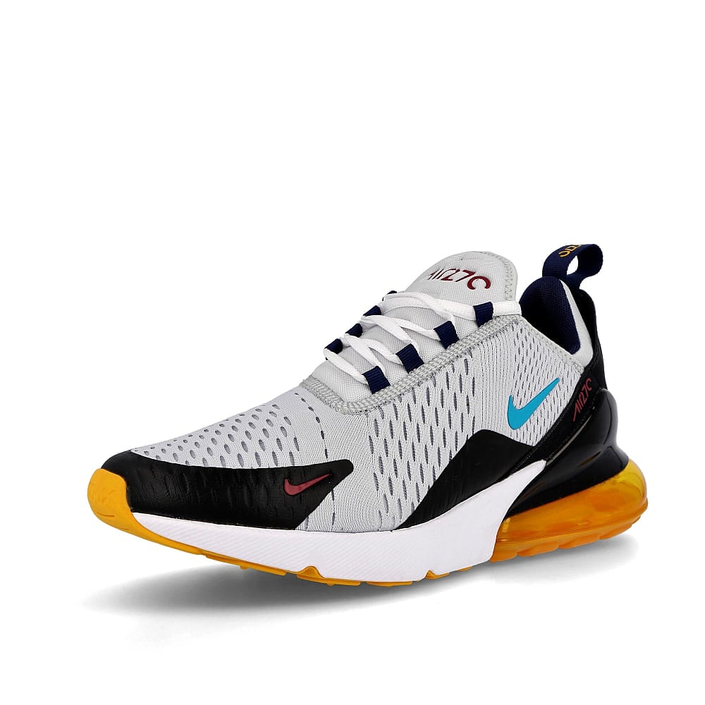 Nike air max 270 Pure Platinum / Oracle Aqua - Black - Team Red Detailfoto | Overkill
