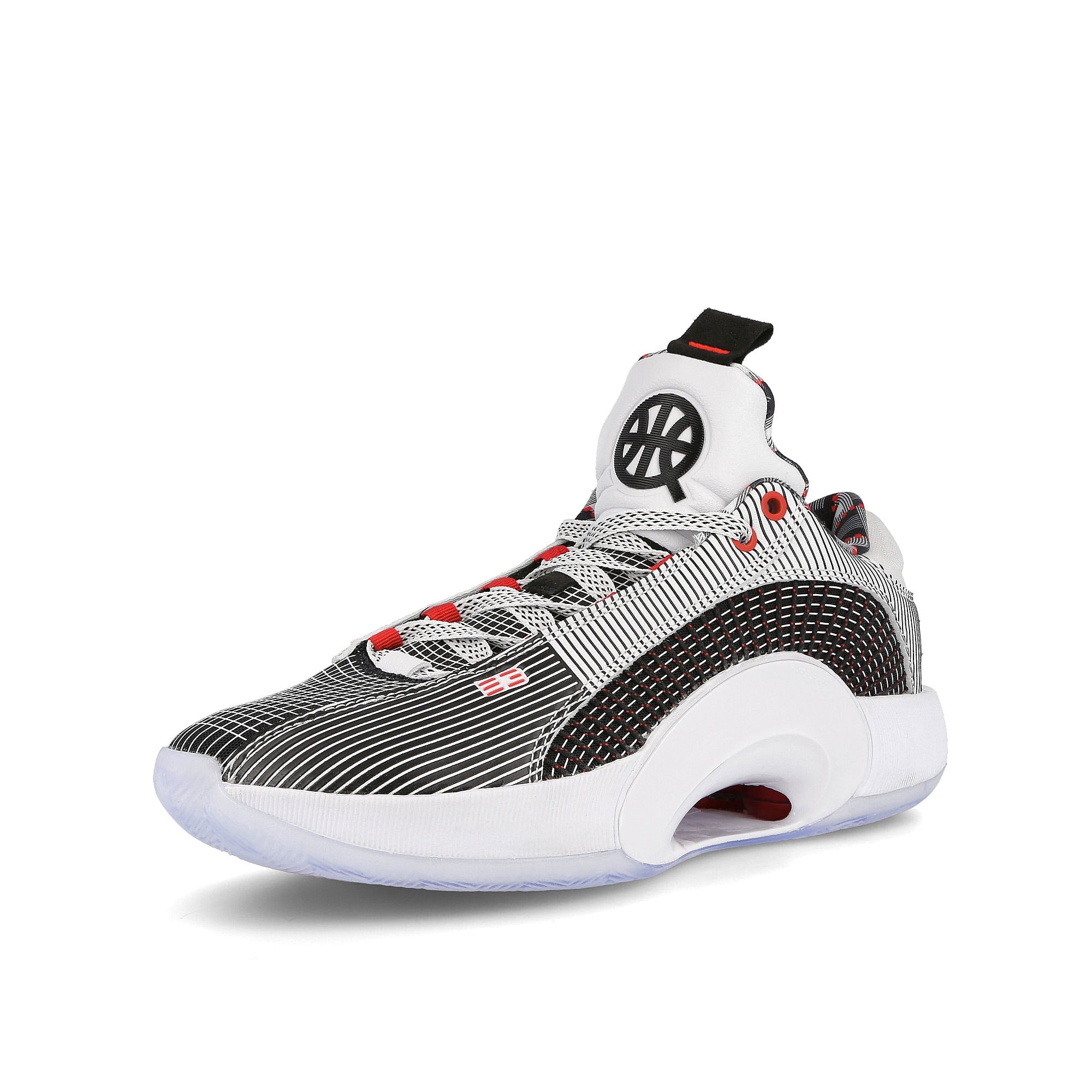 Jordan Air Jordan XXXV Low Quai 54 White / Black - University Red Detailfoto | Overkill