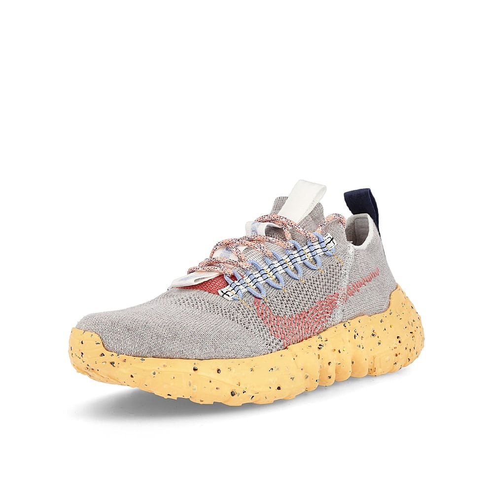 Nike space hippie 01 Vast Grey-Summit White - Melon Tint Sneakers Close Up | Overkill