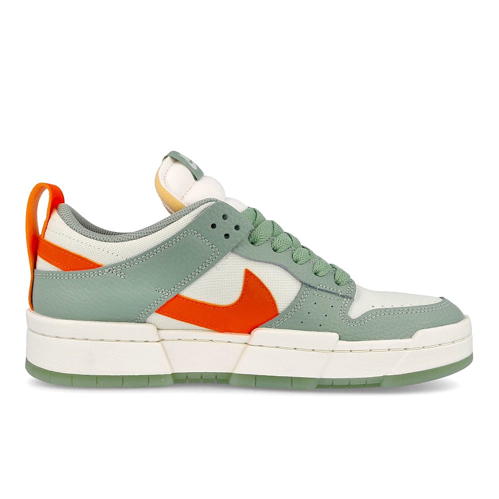 Nike wmns dunk low disrupt Sea Glass-Hyper Crimson - Steam - Sail Low Top Sneakers Silhouette | Overkill