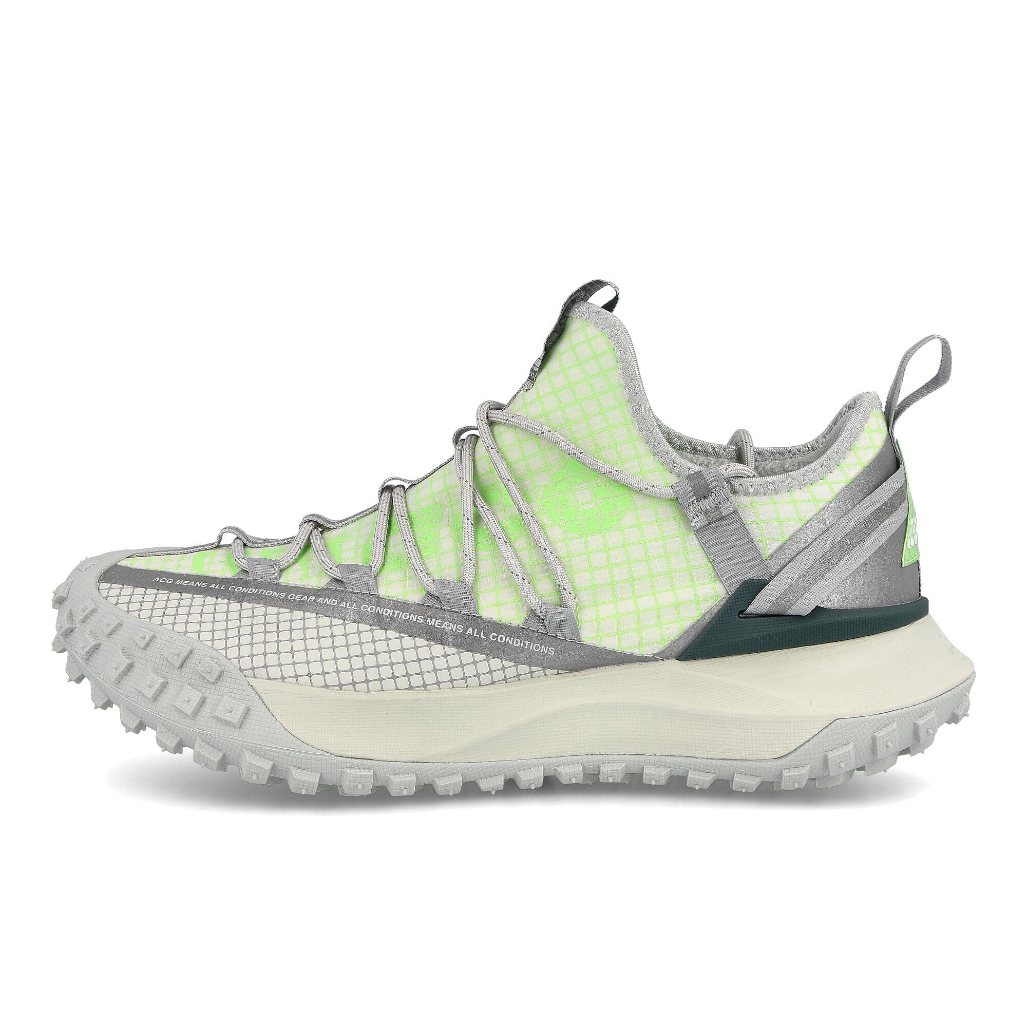 Nike acg mountain fly low Sea Glass-Lime Blast Low Top Sneakers DJ4030 001 | Overkill