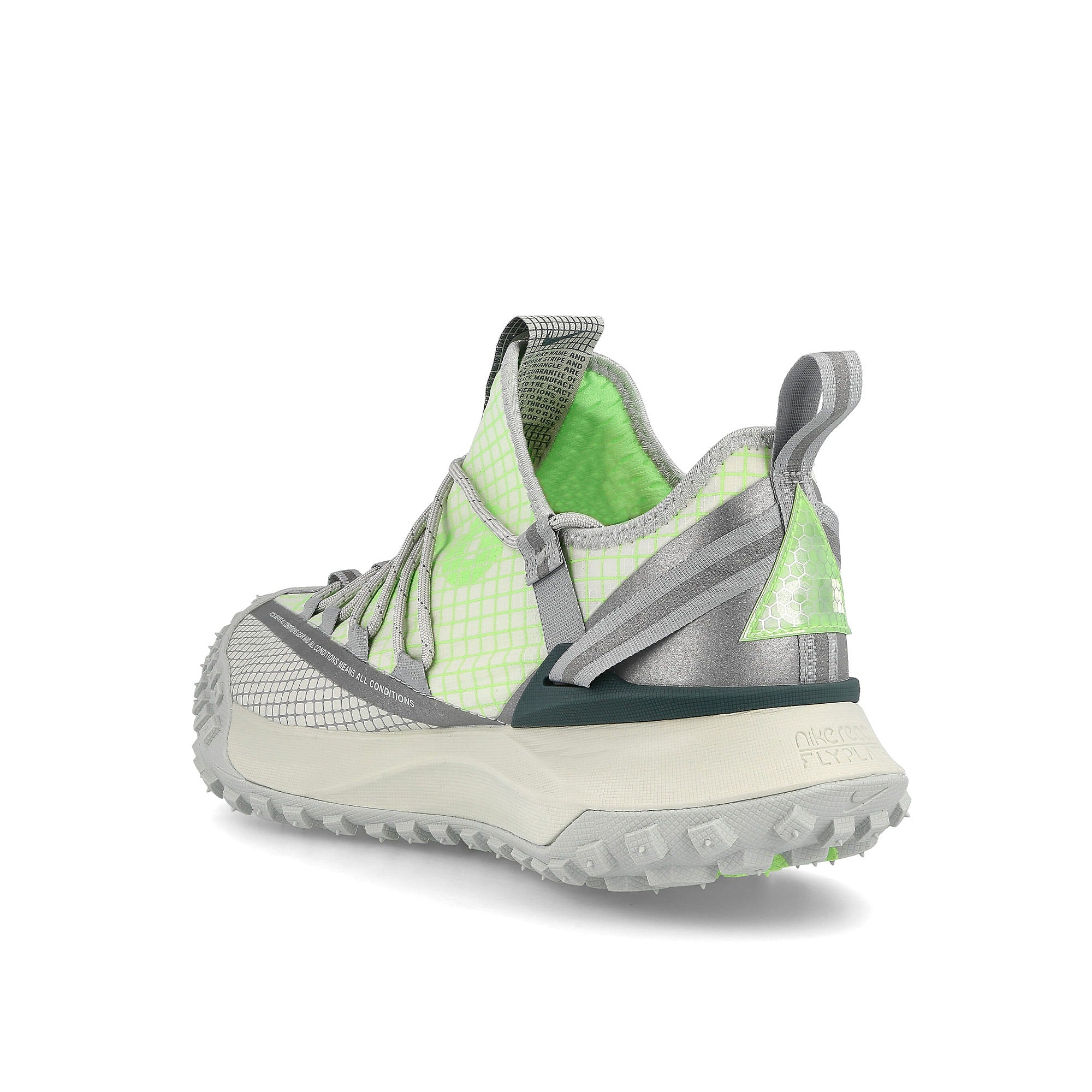 Nike acg mountain fly low Sea Glass-Lime Blast Low Top Sneakers Material | Overkill