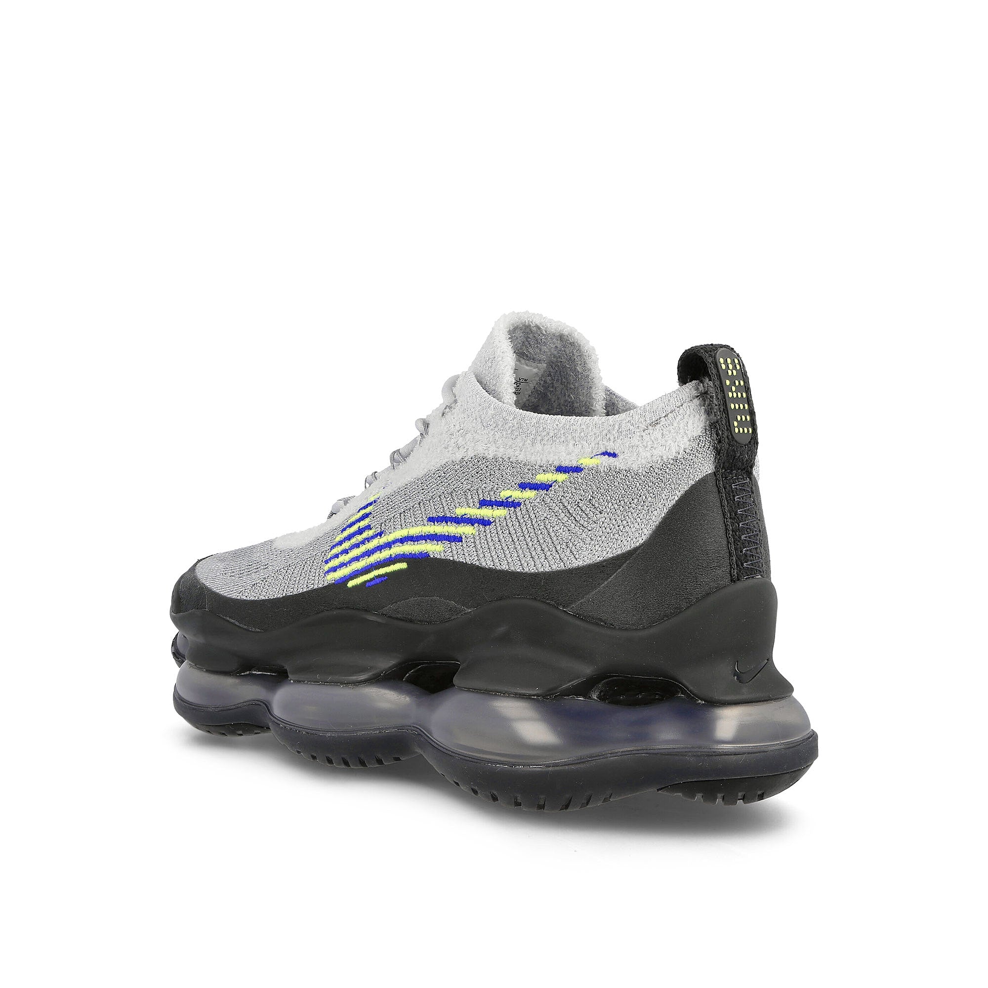 Nike Air Max Scorpion Flyknit Wolf Grey / Volt - Wolf Grey - Darkk Smoke Grey Low Top Sneakers Material | Overkill