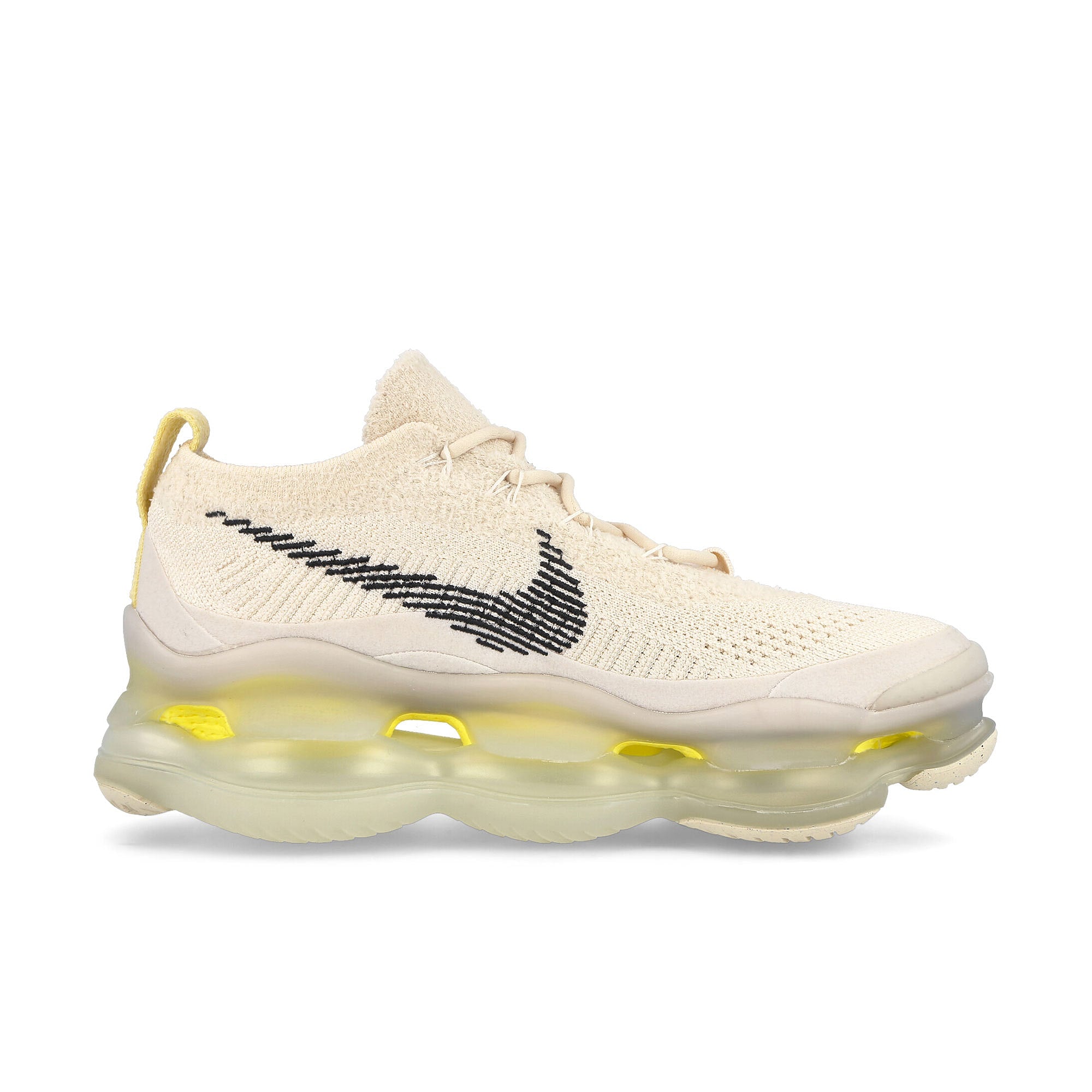 Nike wmns air max scorpion flyknit Phantom / Black - Light Cream - Lemon Wash Sneakers Silhouette | Overkill