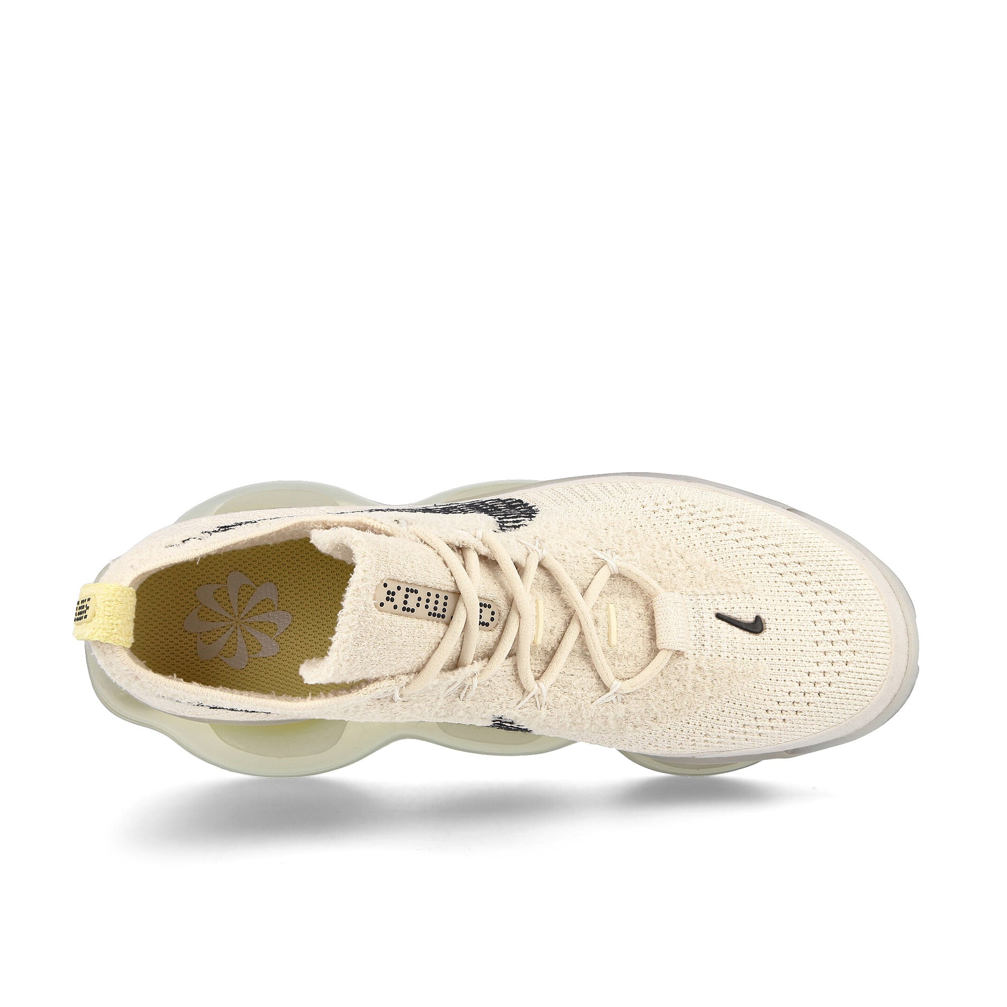 Nike wmns air max scorpion flyknit Phantom / Black - Light Cream - Lemon Wash Sneakers Detailfoto | Overkill