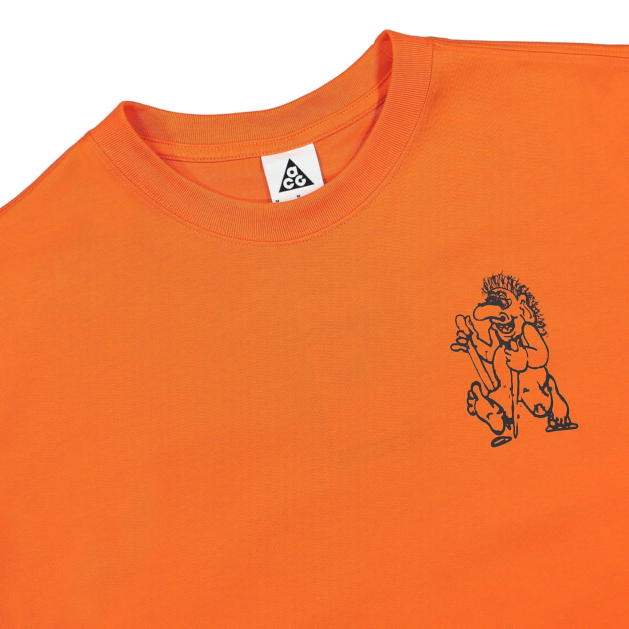 Nike NRG ACG Trolls Tee Rush Orange T-Shirts Close-up | Overkill