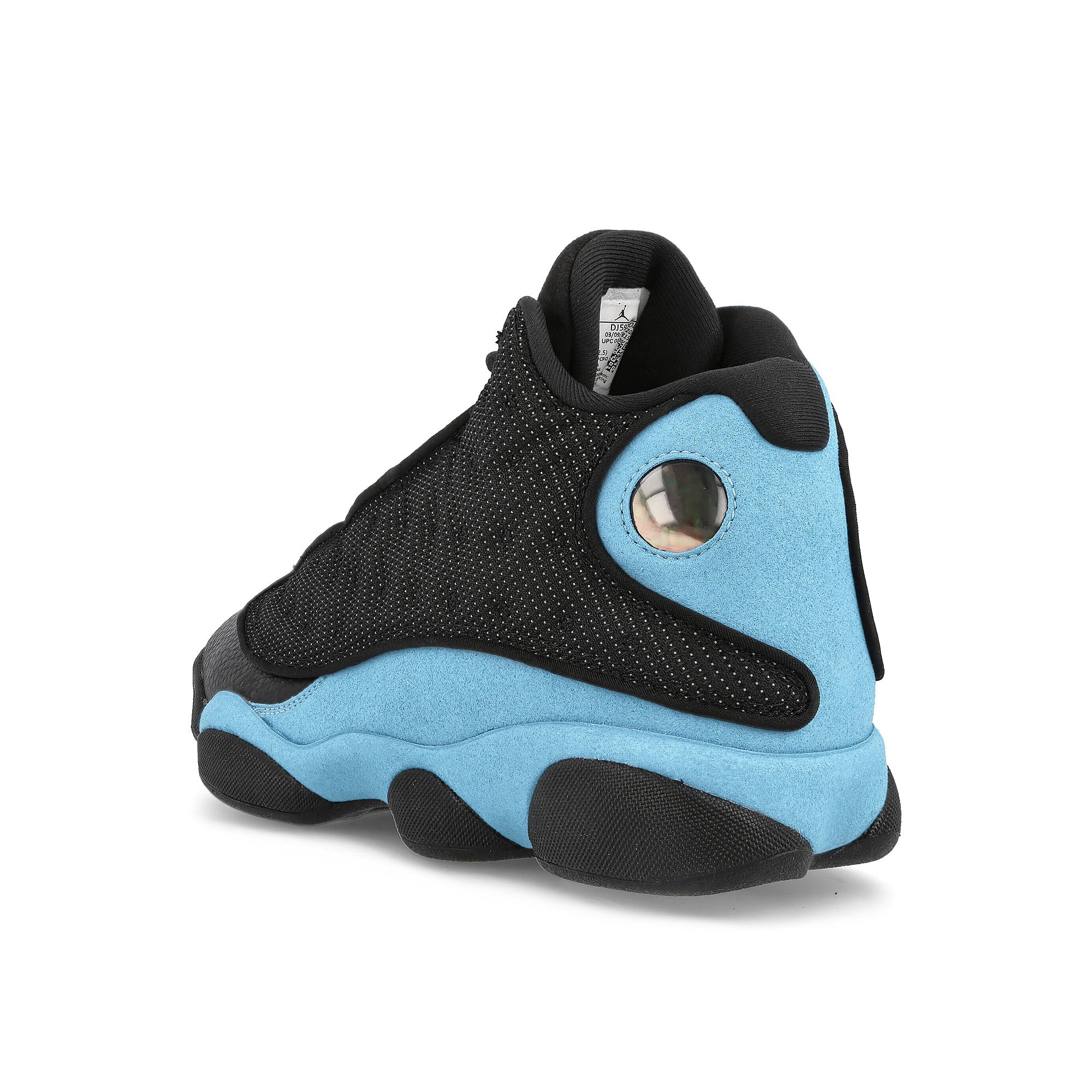 Jordan Air Jordan 13 Retro Black-University Blue - White Mid Top Sneakers Material | Overkill