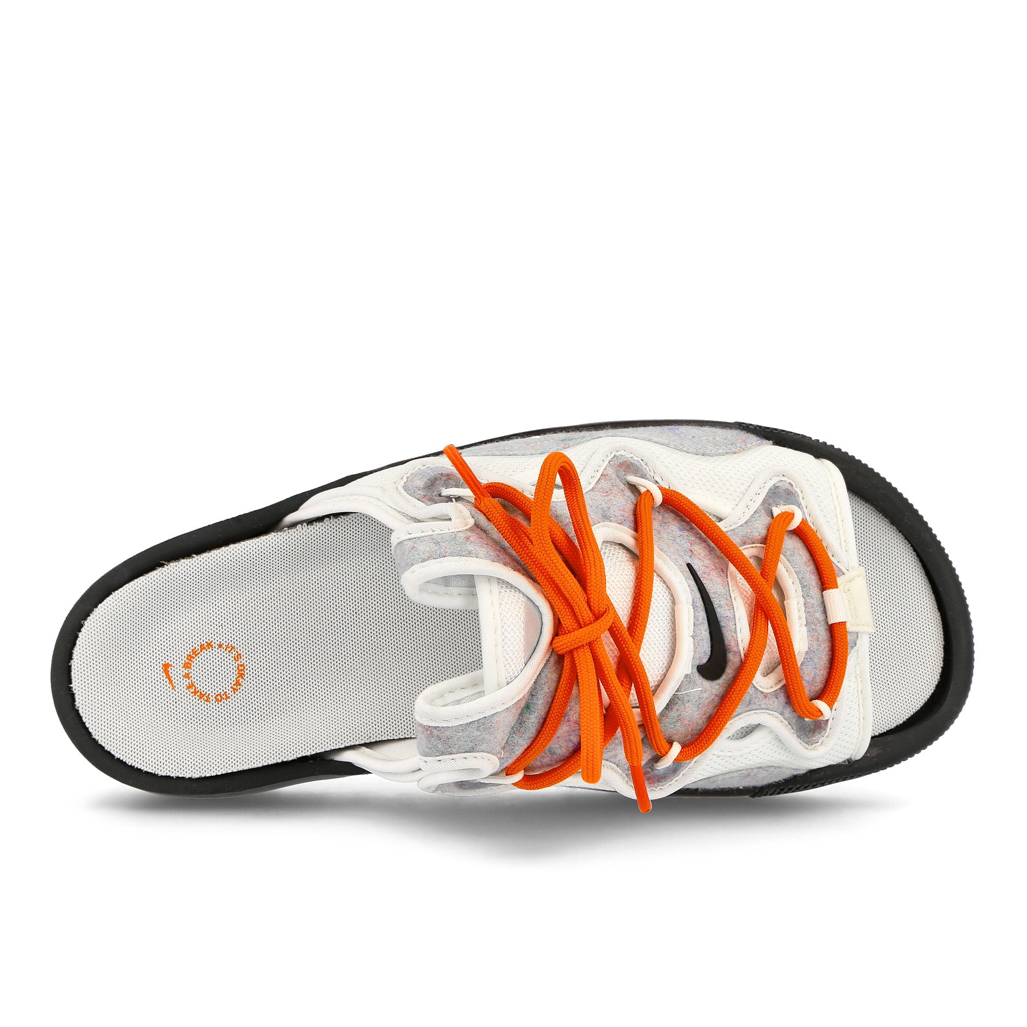 Nike offline 2.0 Summit White-Summit White - Team Orange Slides, Sandals & Slippers Detailfoto | Overkill