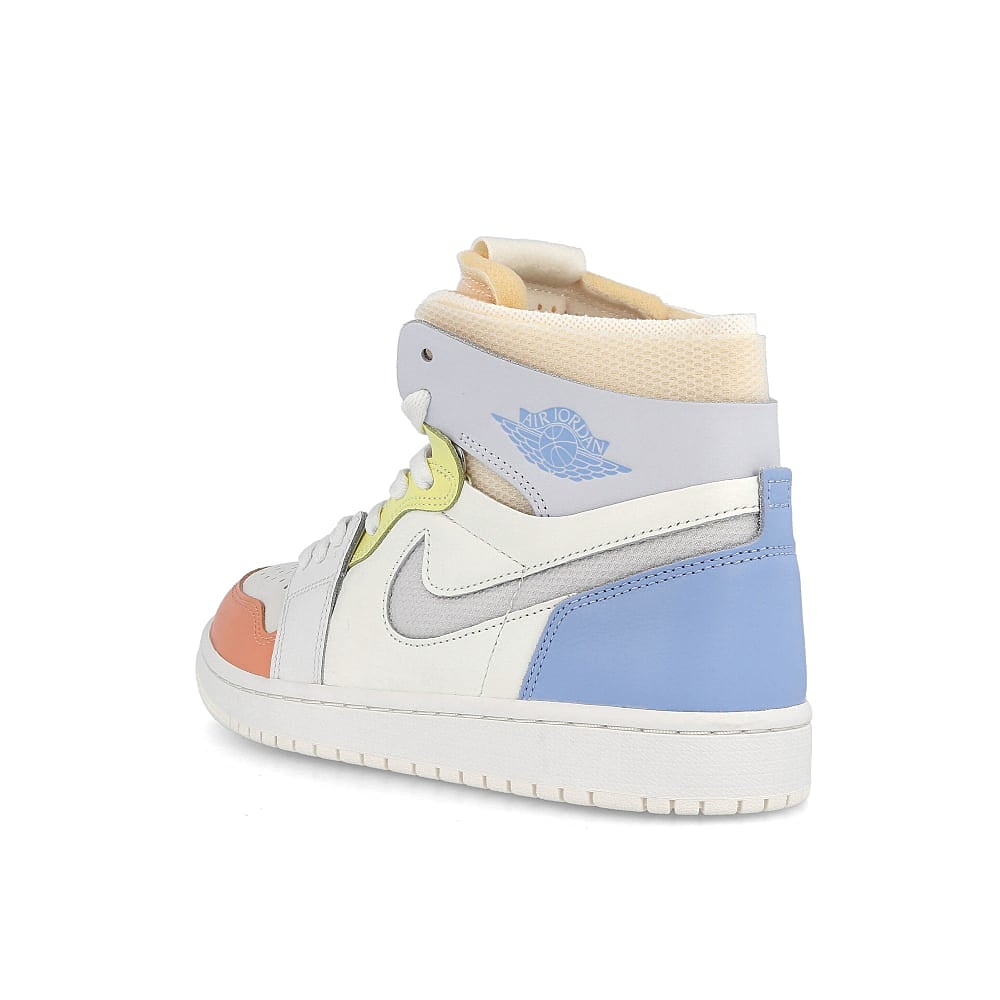 Jordan Air Jordan 1 Zoom Air CMFT Sail / White - Light Zitron - Summit White Close-up | Overkill