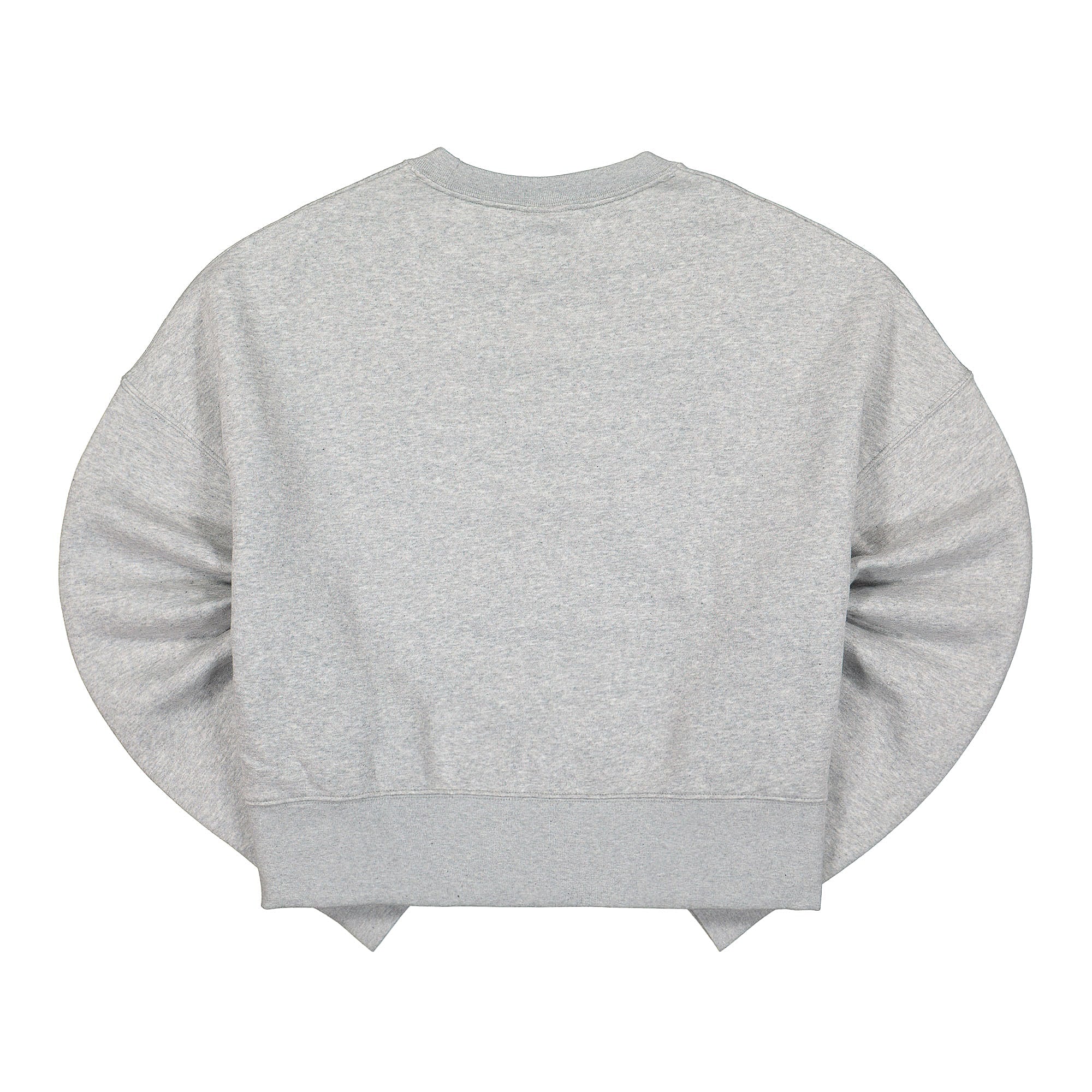 Nike Wmns NSW Essentials Collection Fleece Oversize Crew Dk Grey Heather / Base Grey / White Sweatshirts Material | Overkill