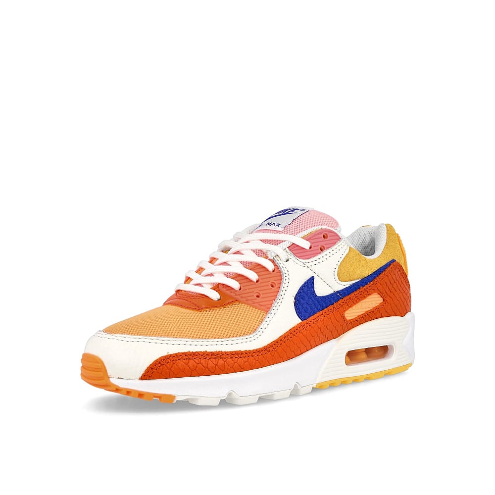 Nike wmns air max 90 Campfire Orange / Racer Blue - Sail Detailfoto | Overkill