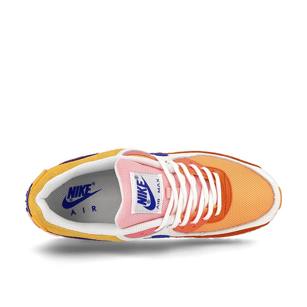 Nike wmns air max 90 Campfire Orange / Racer Blue - Sail Detail view 1 | Overkill