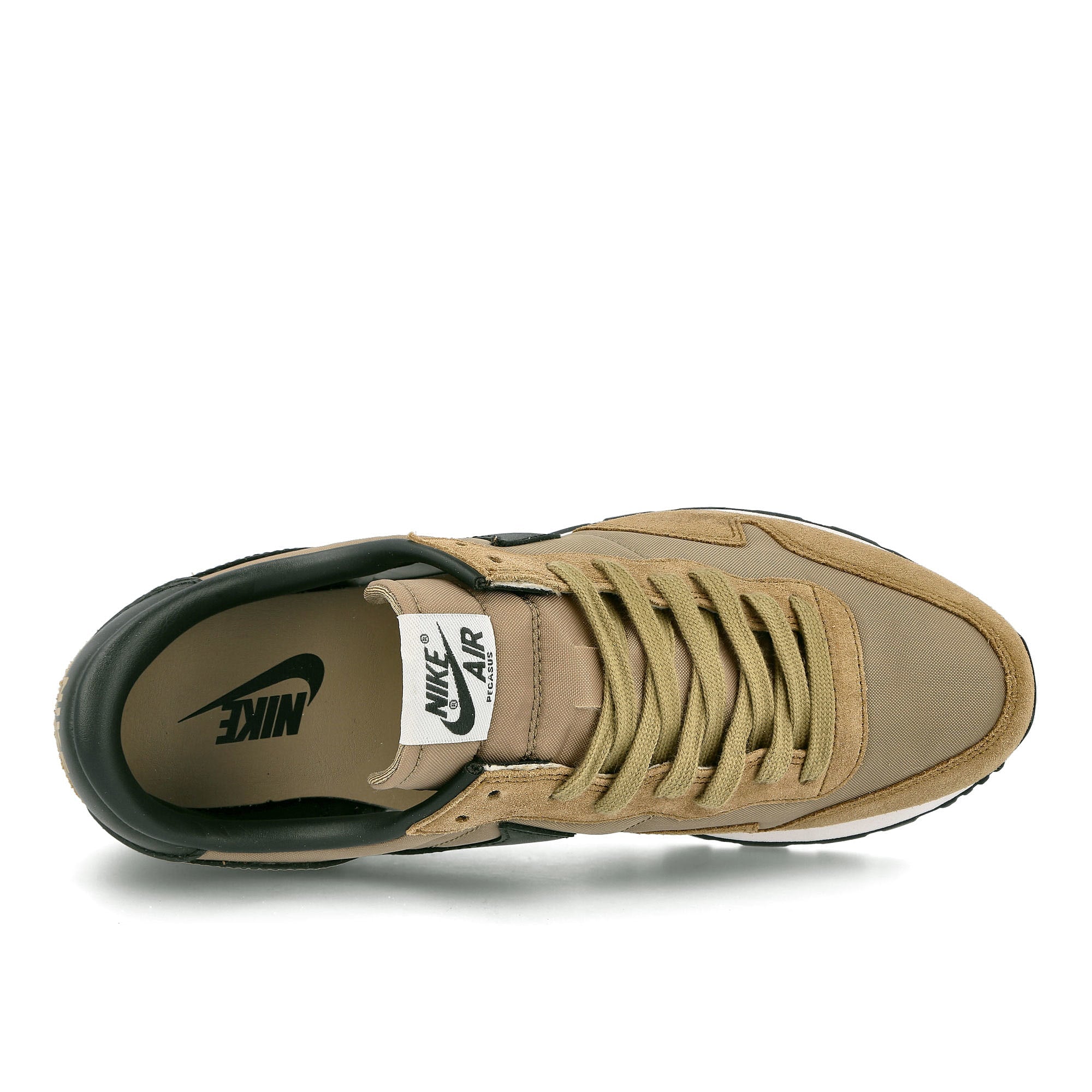 Nike Air Pegasus 83 Premium Khaki-Off Noir - Dark Driftwood - Light Bone Low Top Sneakers Detailfoto | Overkill