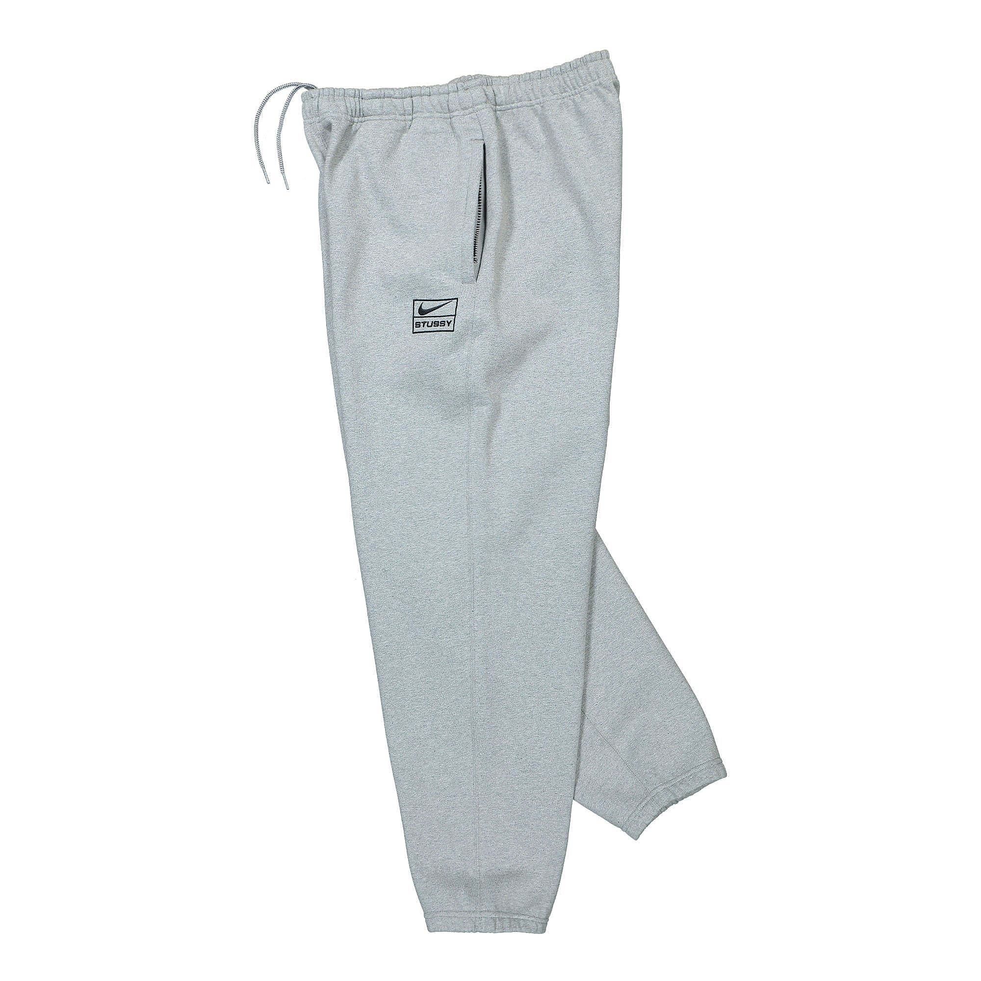 Nike Stussy x Nike NRG Fleece Pant Dark Grey Heather Sweat & Track Pants Close-up | Overkill