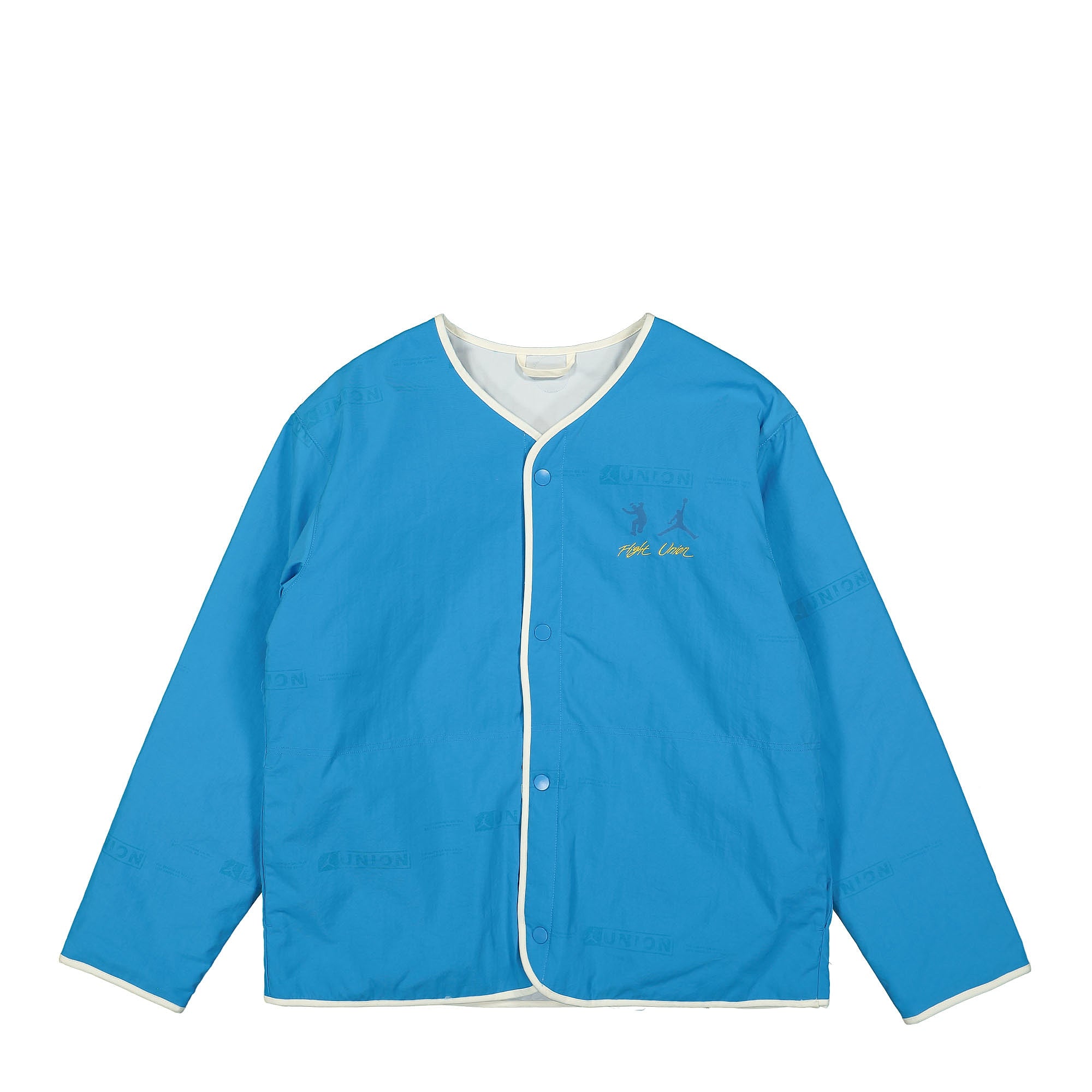 Jordan Union LA x Air Jordan Liner Jacket Equator Blue / Photon Dust Jackets DJ9518 482 | Overkill
