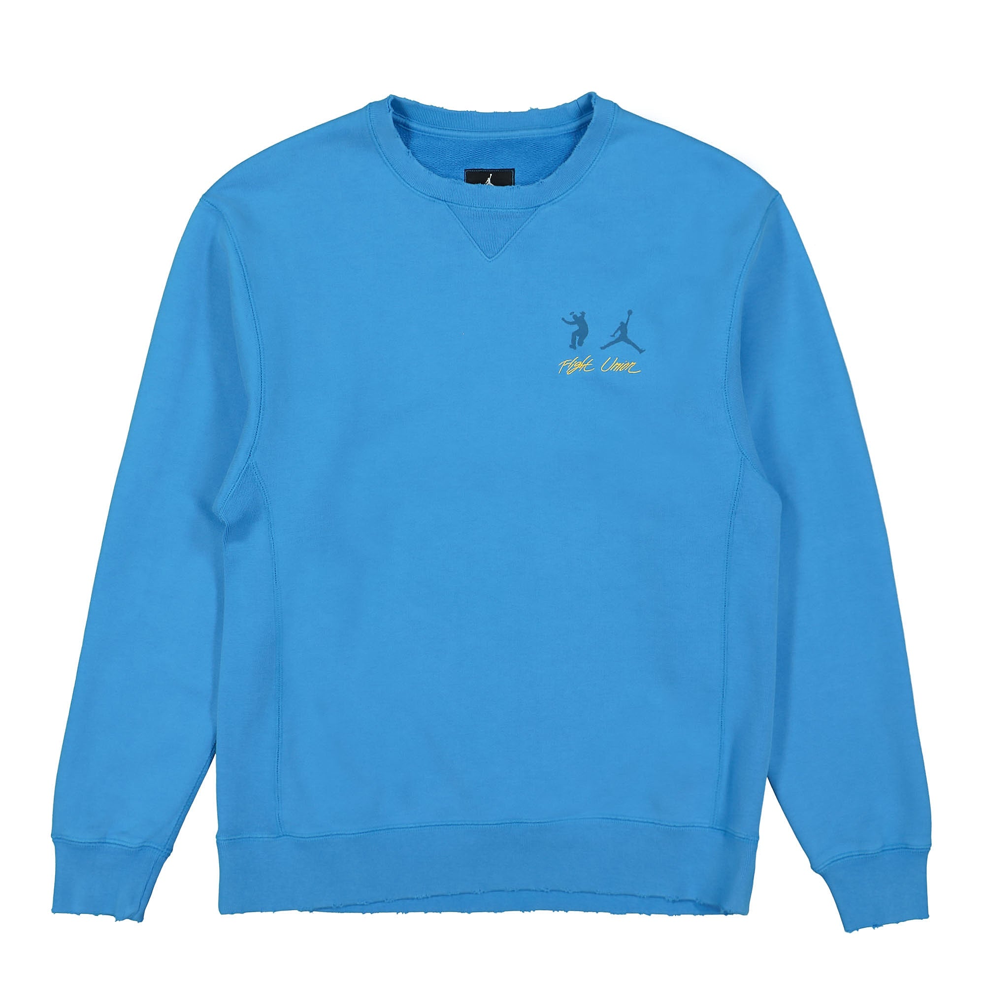 Jordan Union LA x Air Jordan Fleece Crew Sweatshirt Equator Blue / Equator Blue Sweatshirts DJ9522 483 | Overkill