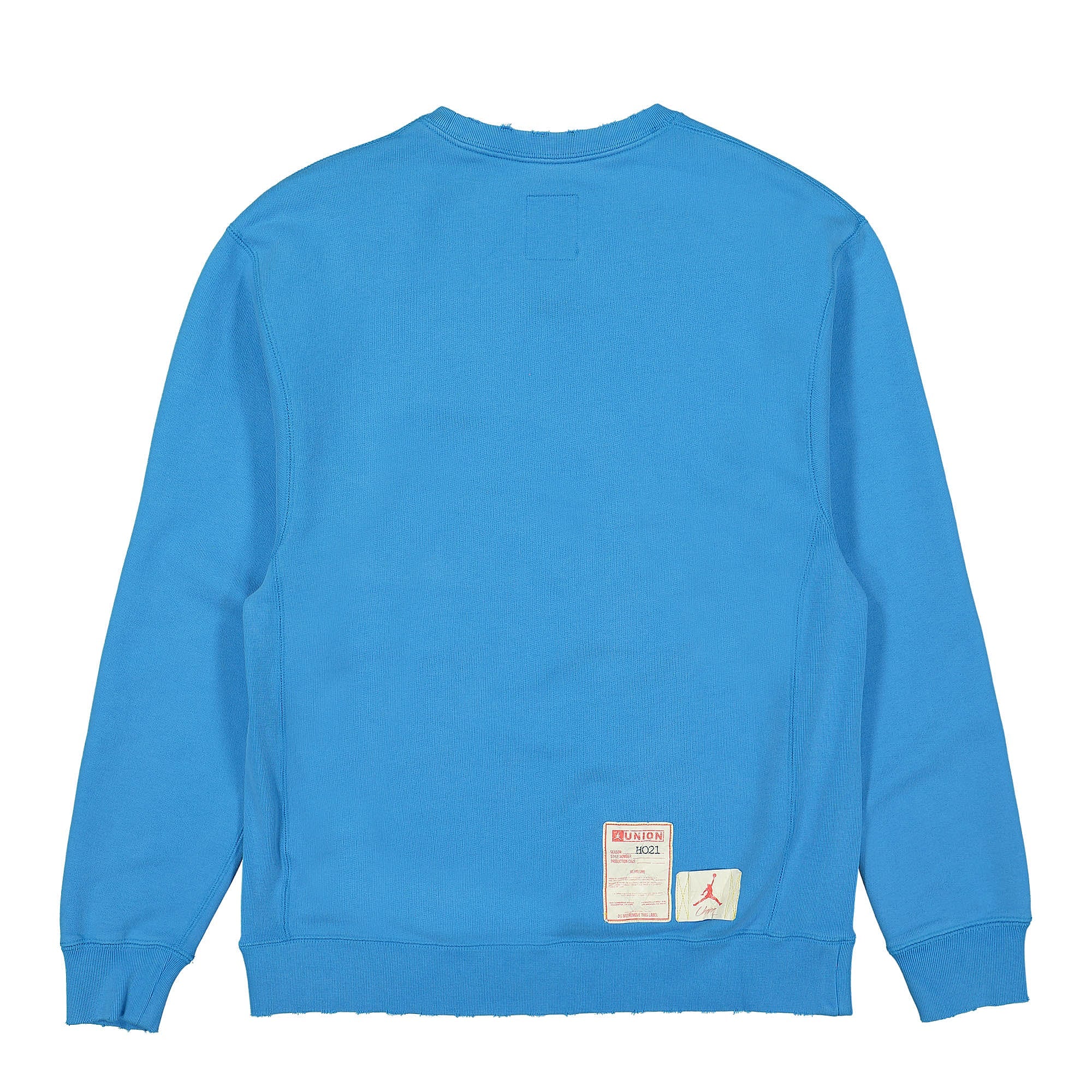 Jordan Union LA x Air Jordan Fleece Crew Sweatshirt Equator Blue / Equator Blue Sweatshirts Material | Overkill