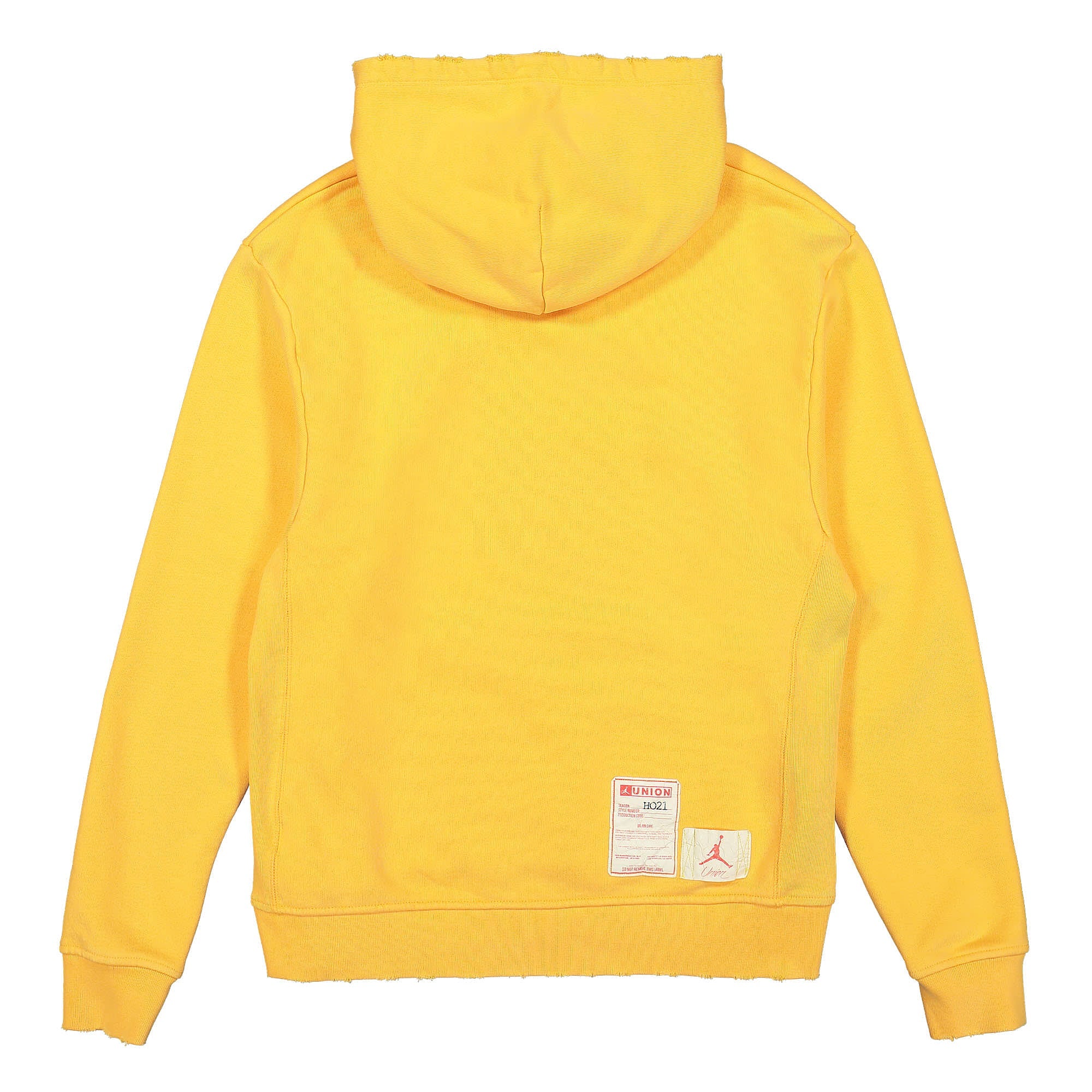 Jordan Fleece Hoodie Sport Gold / Sport Gold Hoodies Close-up | Overkill