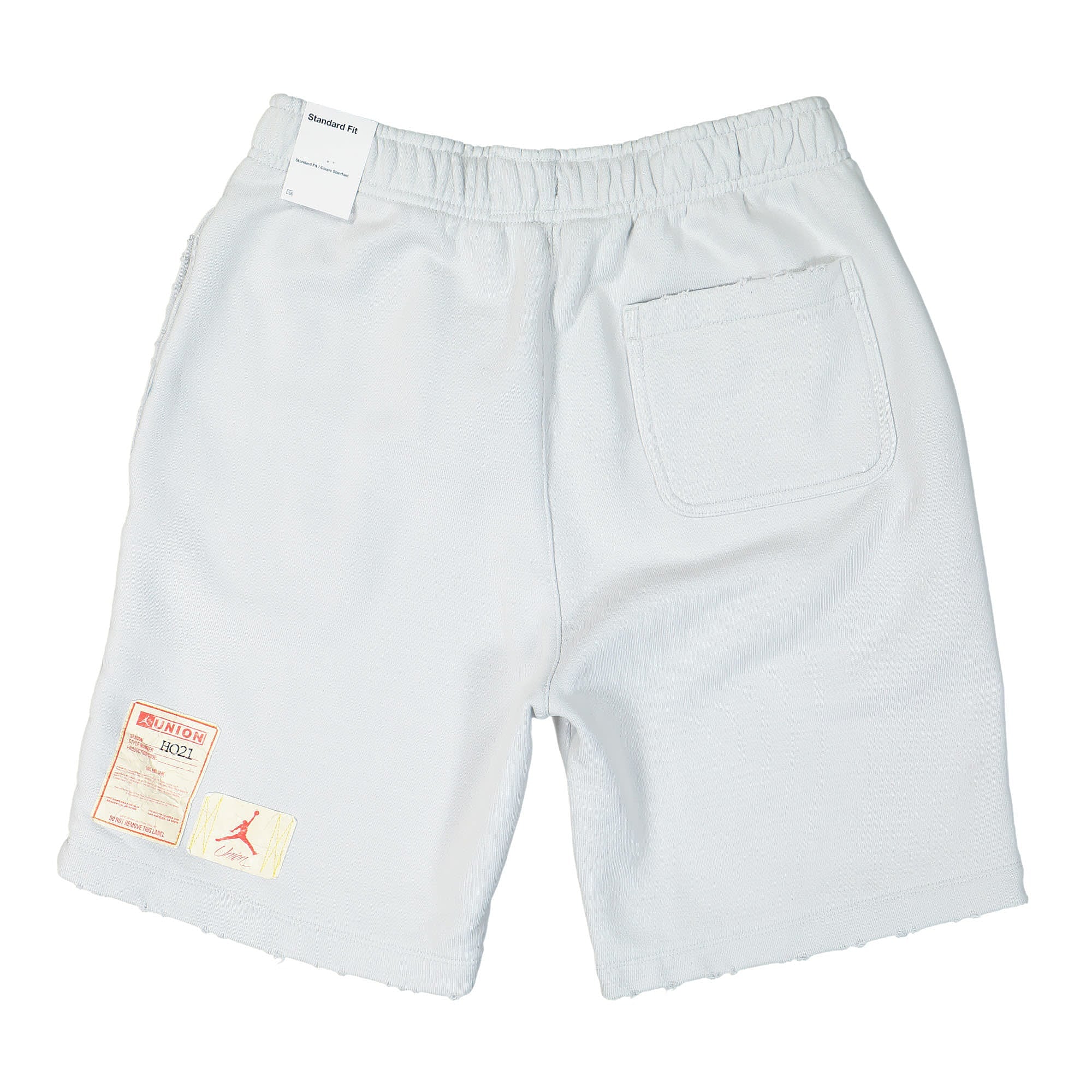 Jordan Union LA x Air Jordan Fleece Short Photon Dust Shorts Material | Overkill