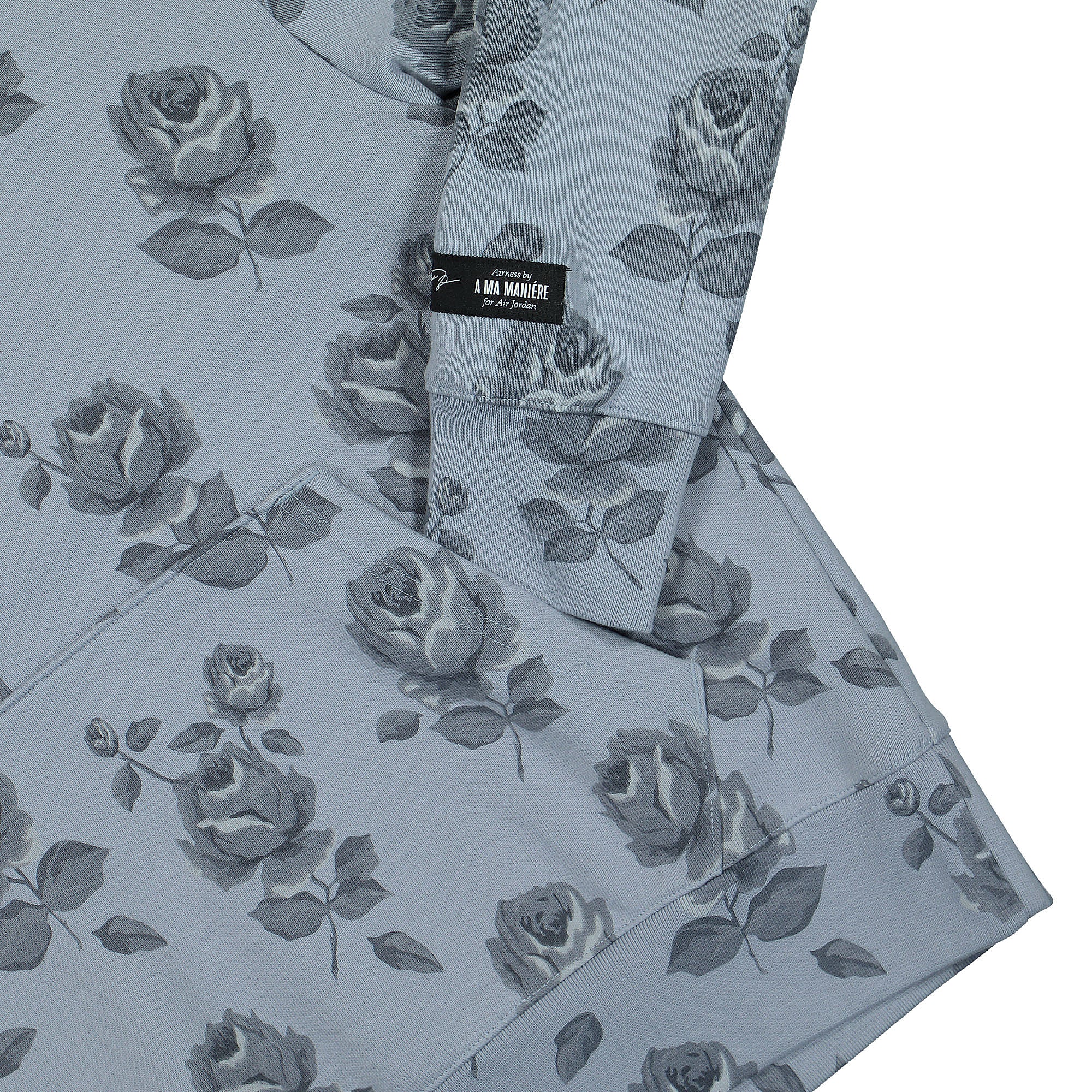 Jordan A Ma Manière x Jordan All Over Print Fleece Hoodie Obsidian Mist Hoodies Detailfoto | Overkill