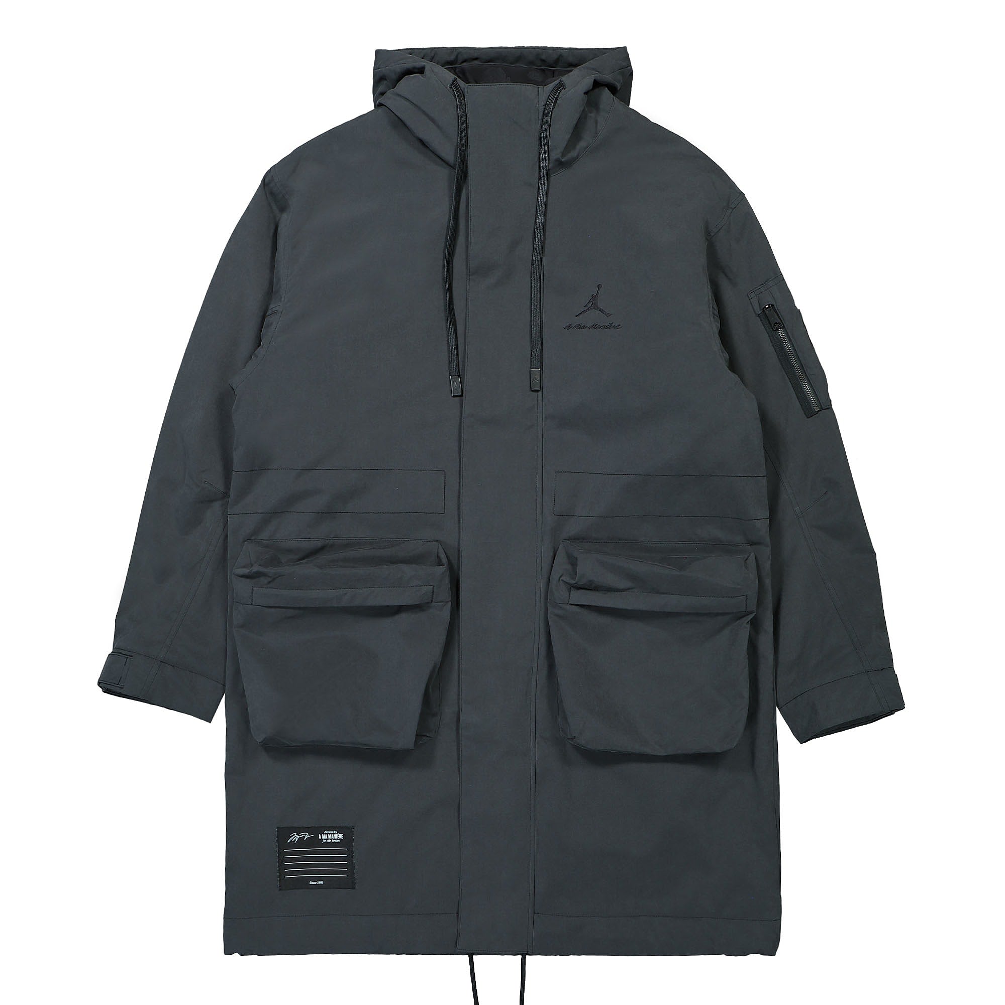 Jordan Parka Black / Medium Ash Parkas DJ9756 010 | Overkill