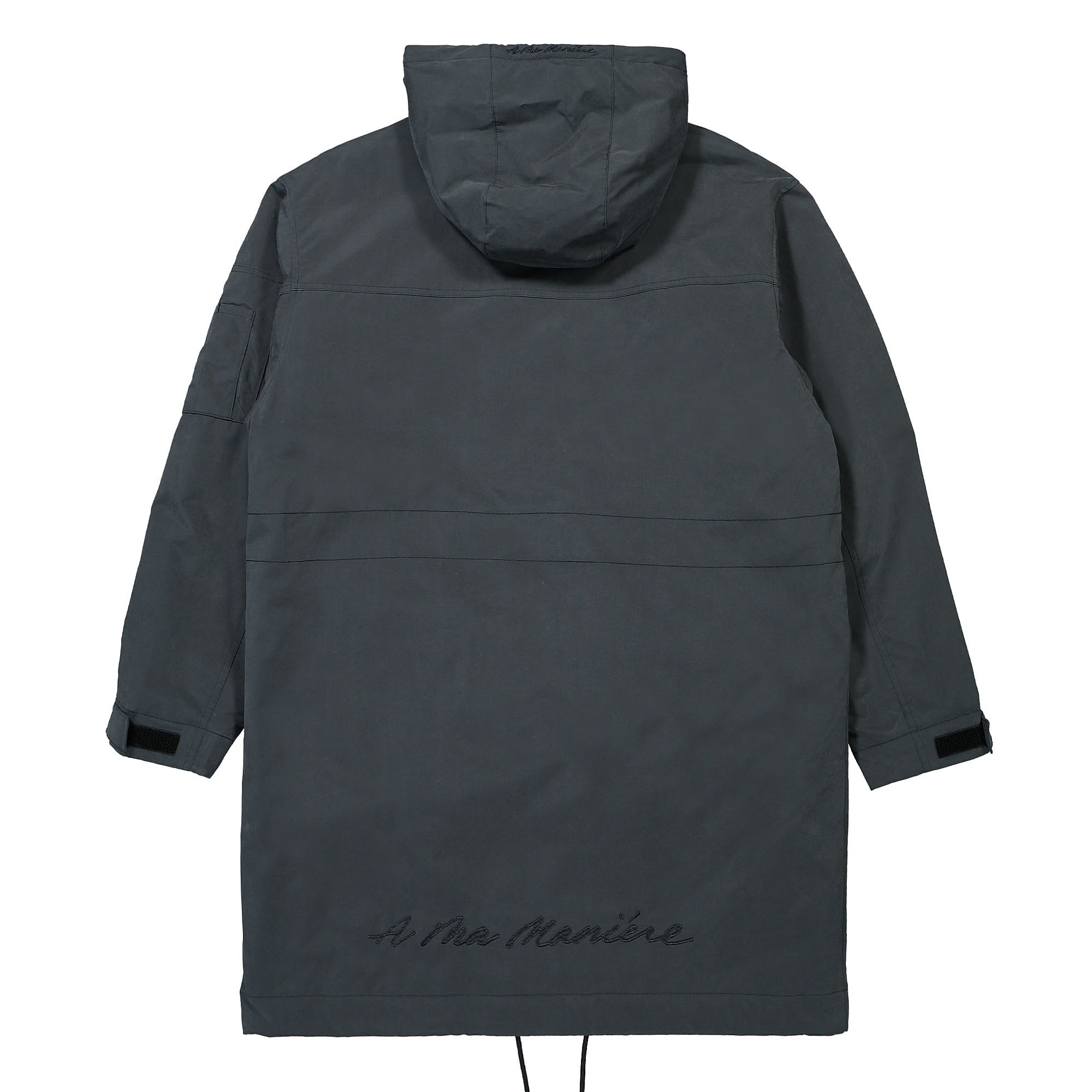 Jordan Parka Black / Medium Ash Parkas Material | Overkill