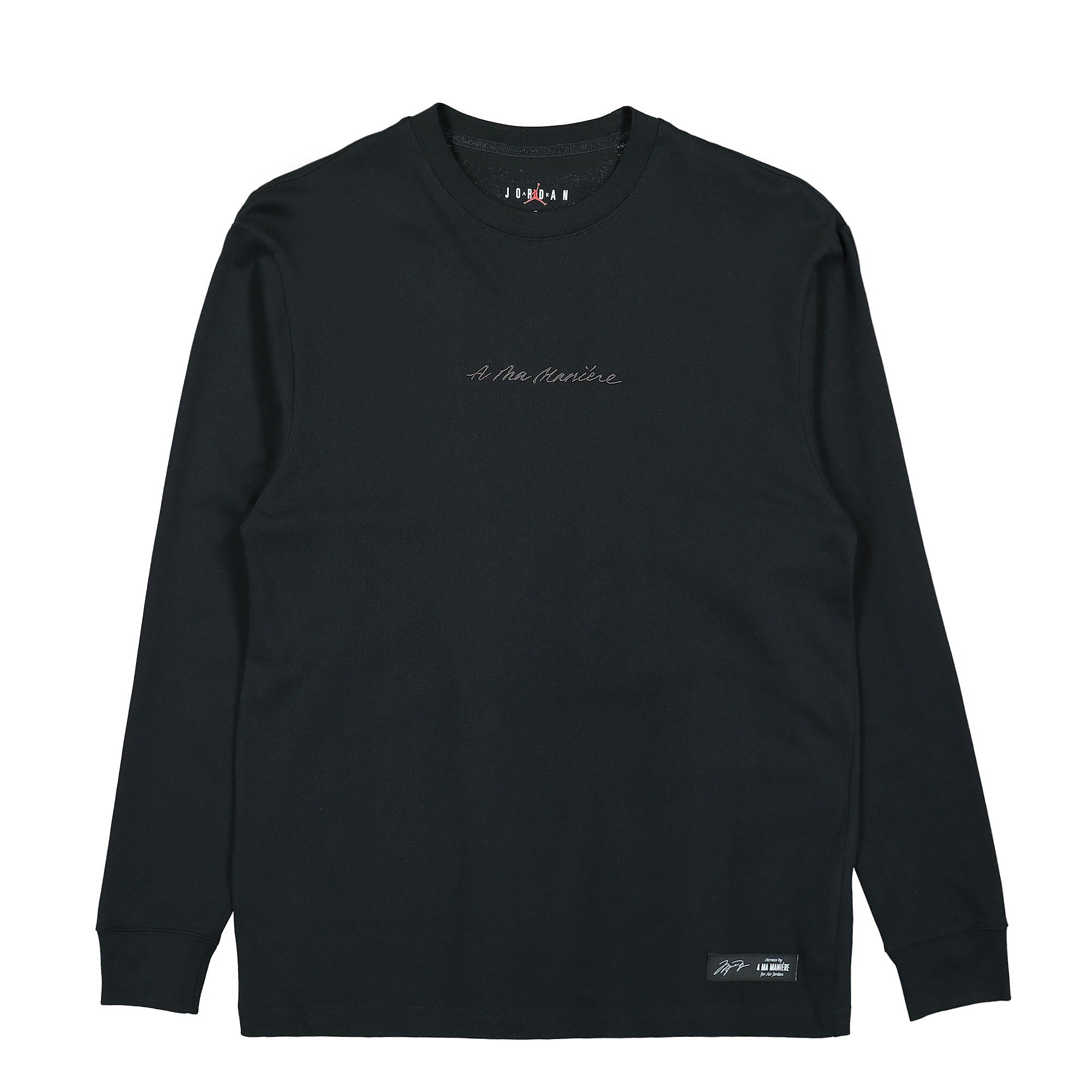 Jordan A Ma Manière x Jordan Longsleeve Black / Medium Ash Longsleeves DJ9758 010 | Overkill