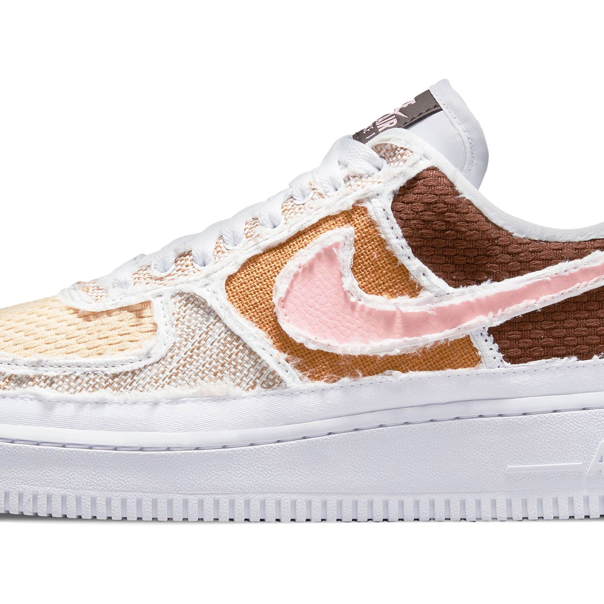 Nike wmns air force 1 07 premium Fauna Brown / Arctic Punch - Pale Vanilla Detail view 2 | Overkill
