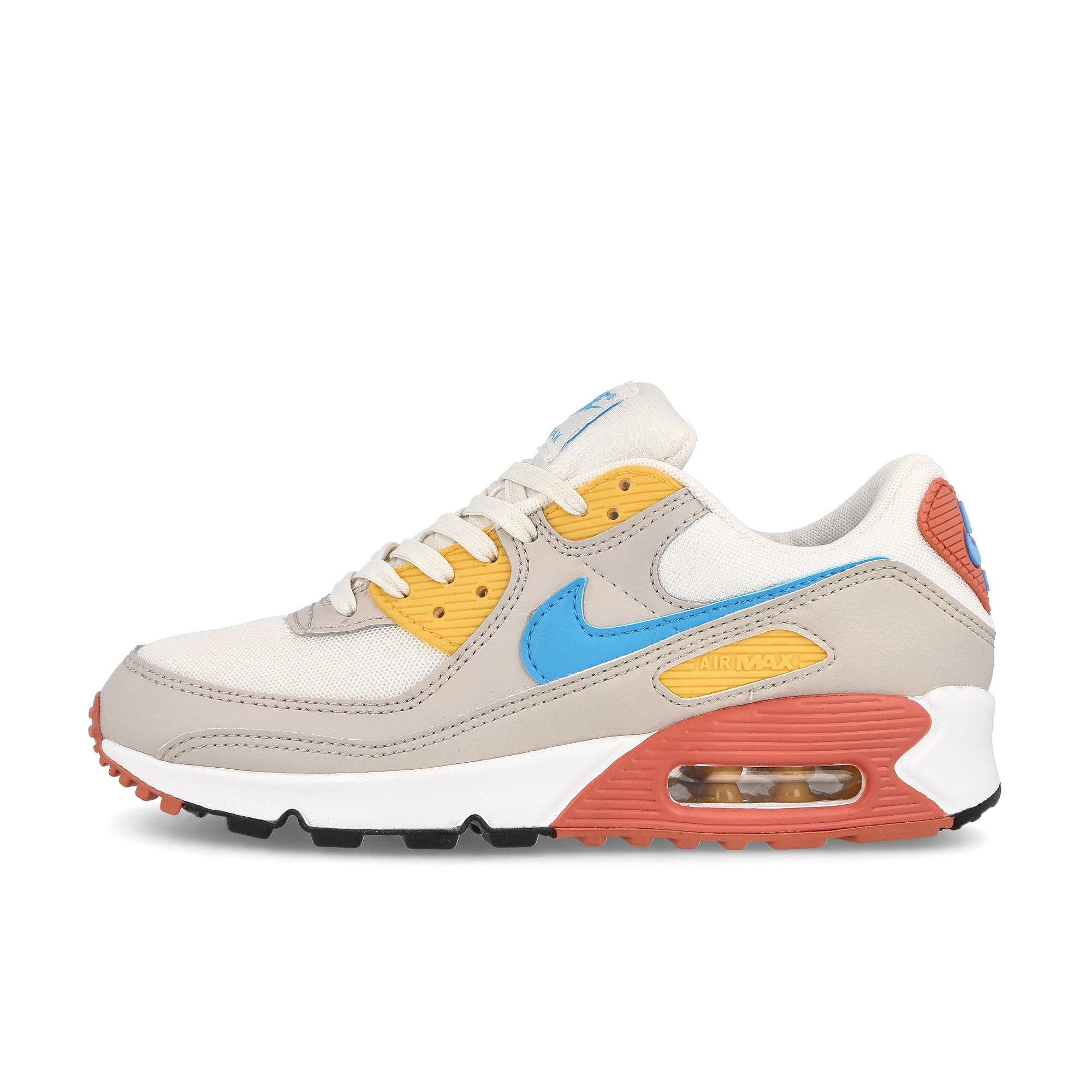 Nike wmns air max 90 Summit White / University Blue - Light Bone Sneakers DJ9991 100 | Overkill