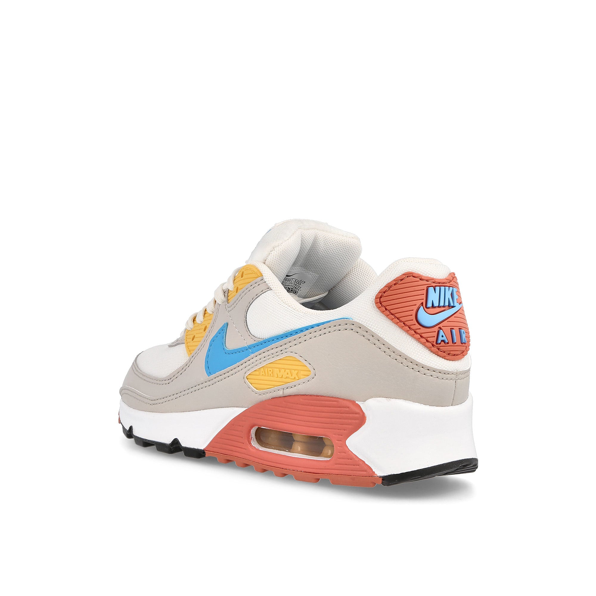Nike wmns air max 90 Summit White / University Blue - Light Bone Sneakers Material | Overkill