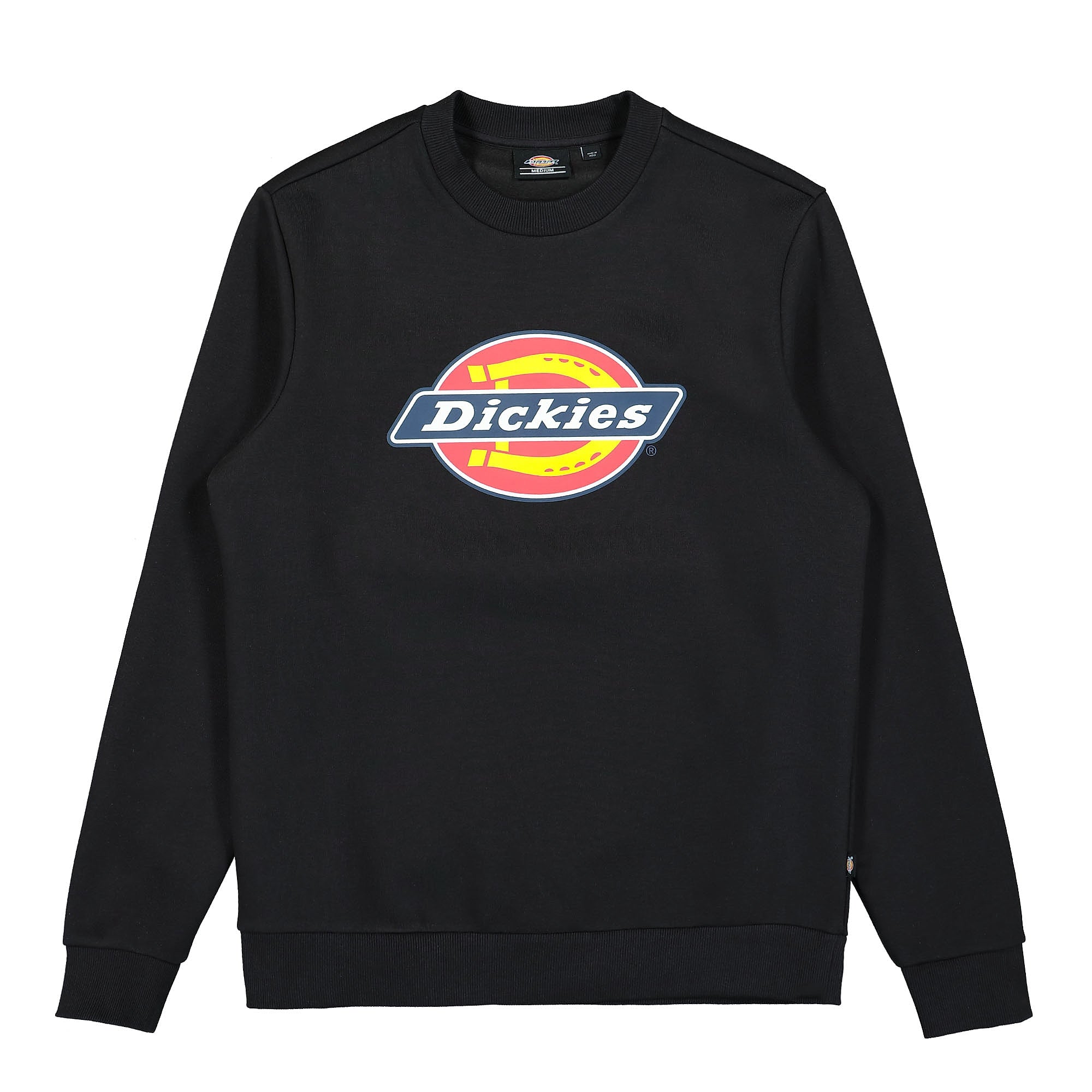 Dickies Icon Logo Sweatshirt Black Sweatshirts DK0A4XCI | Overkill