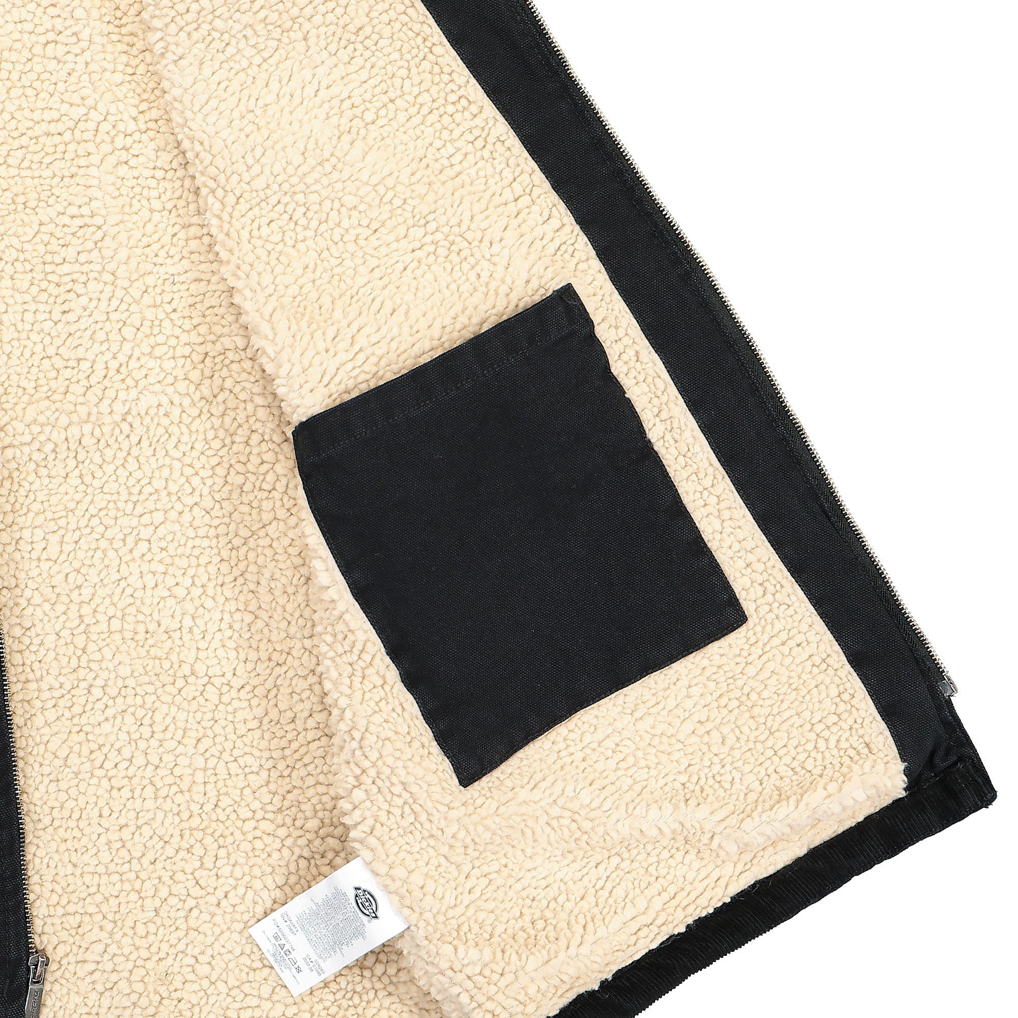 Dickies Duck Canvas Vest Stone Washed Black Vests Detail view 1 | Overkill