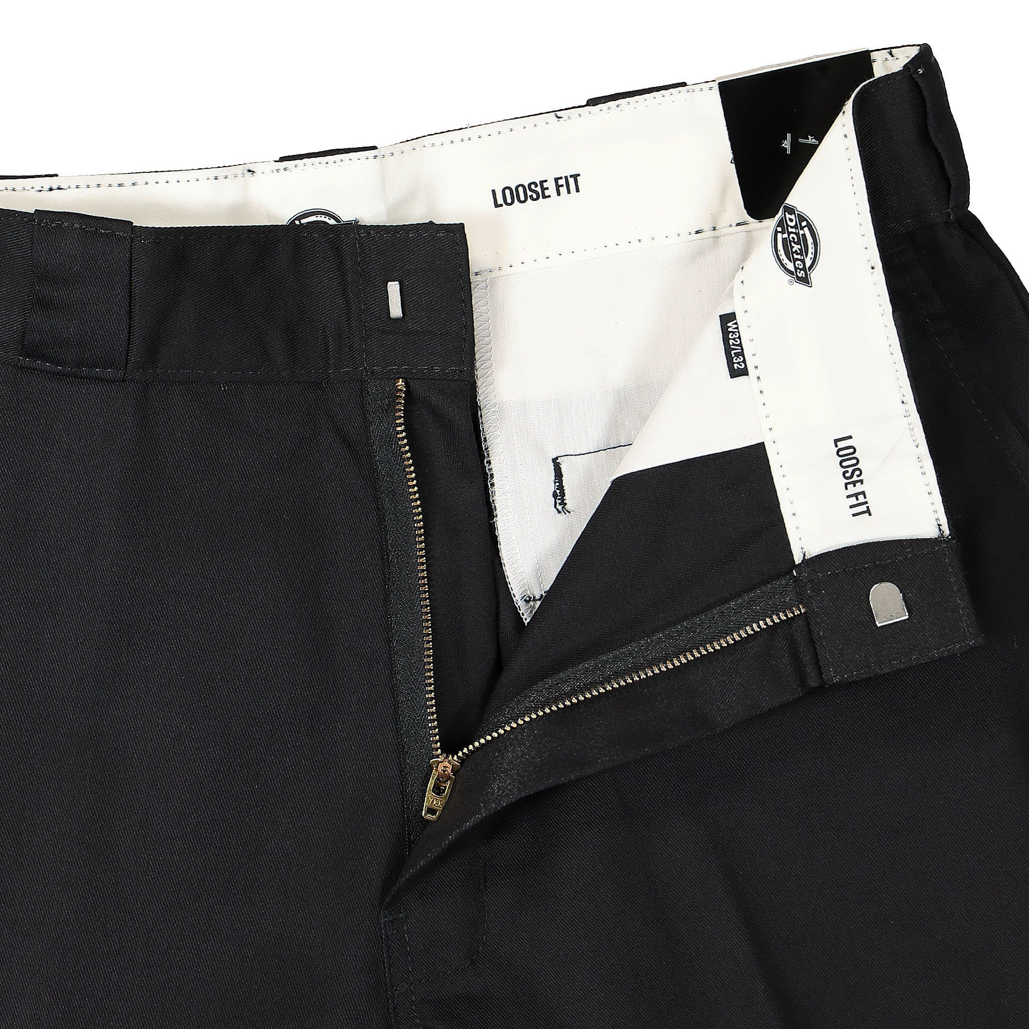 Dickies Double Knee Rec Black Casual Pants Detailfoto | Overkill