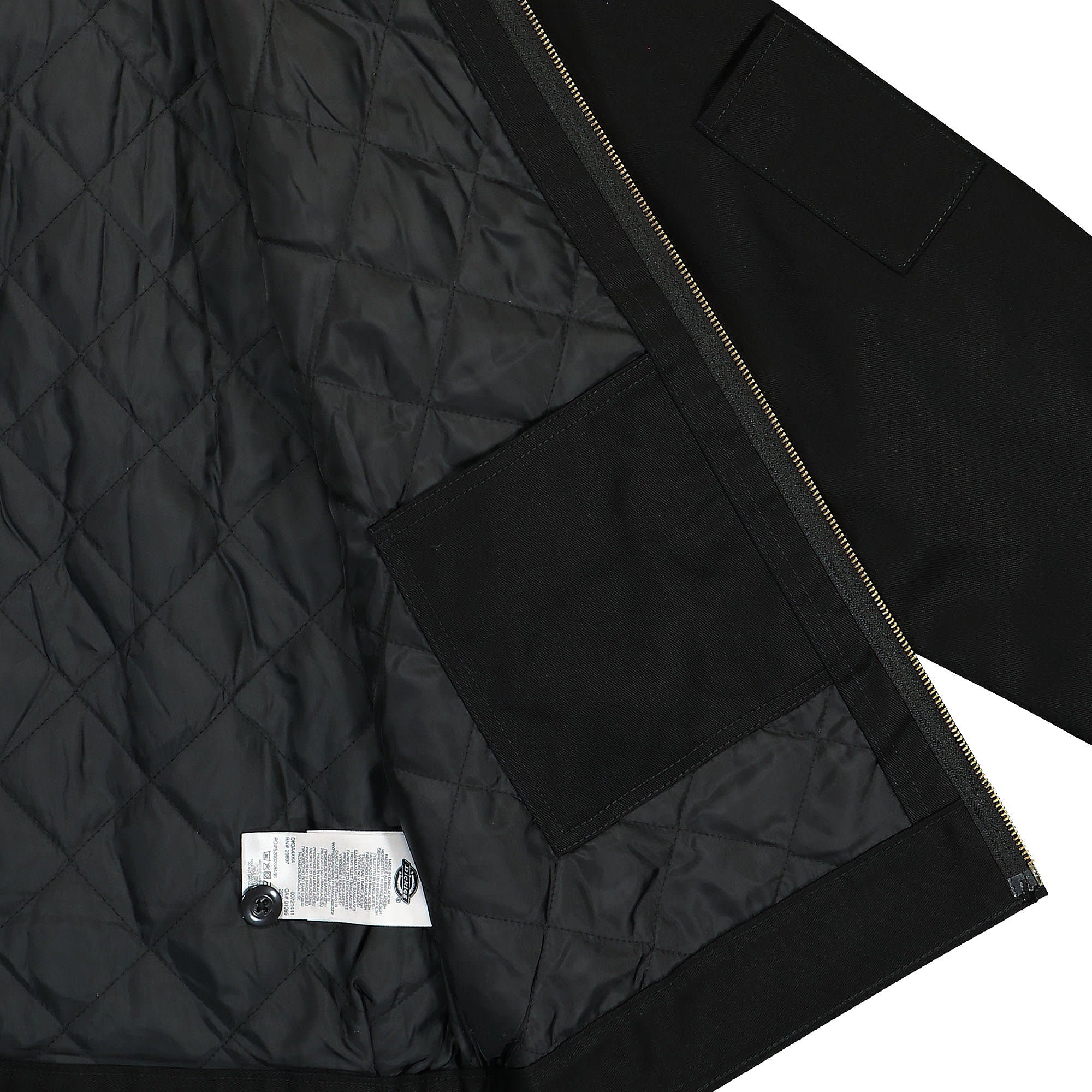 Dickies Lined Eisenhower Jacket Black Jackets Detail view 1 | Overkill