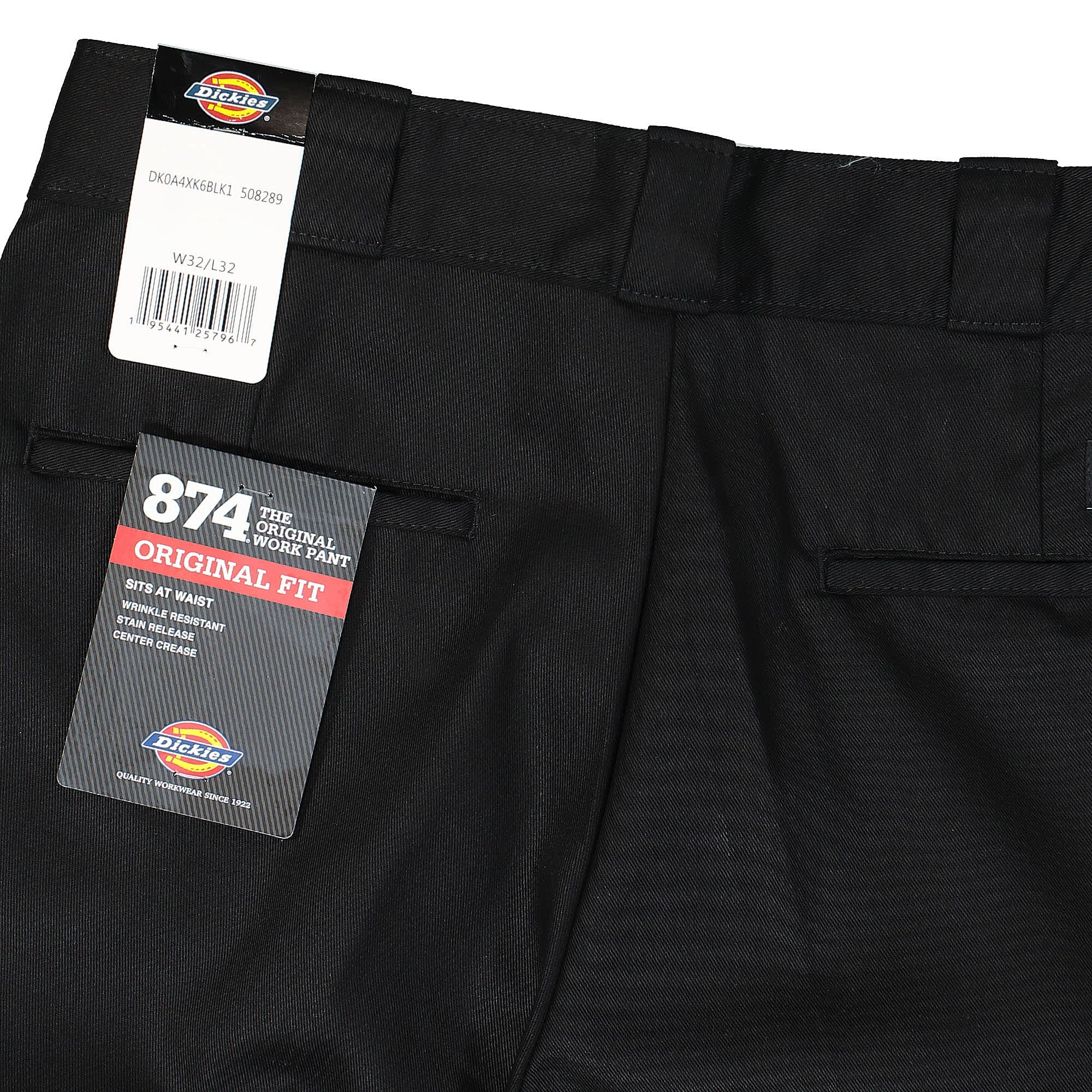 Dickies Original 874 Work Pant Black Casual Pants Detail view 1 | Overkill