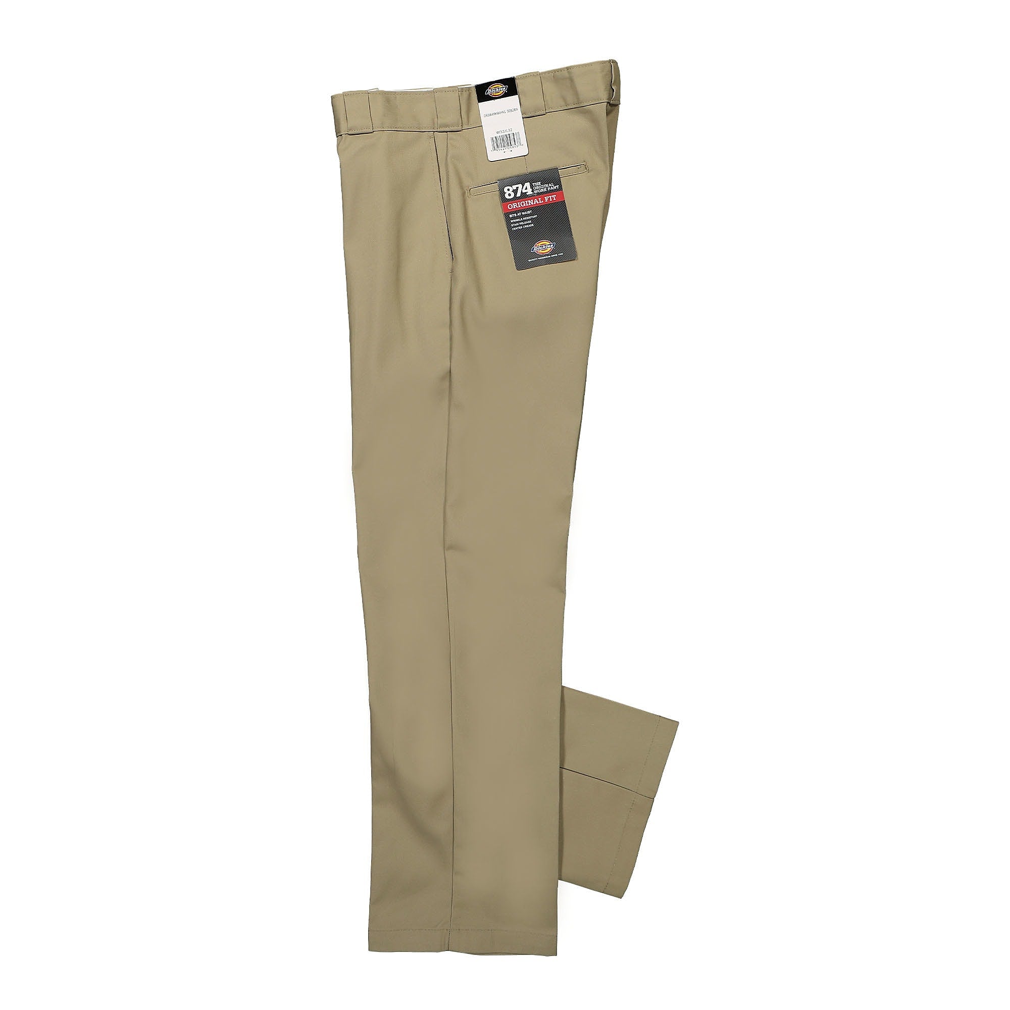 Dickies Original 874 Work Pant Khaki Casual Pants Close-up | Overkill