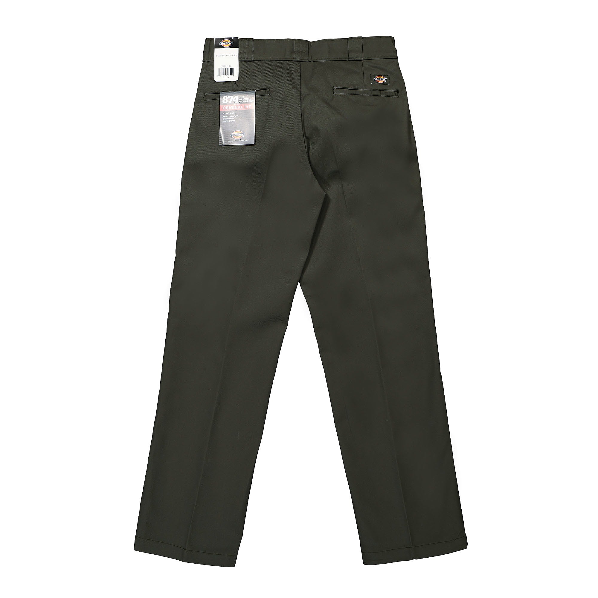 Dickies Original 874 Work Pant Olive Green Casual Pants Material | Overkill