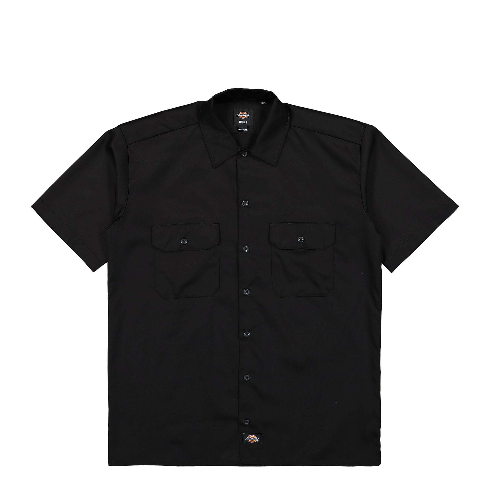 Dickies Work Shirt SS Black Shirts DK0A4XK7BLK1 | Overkill